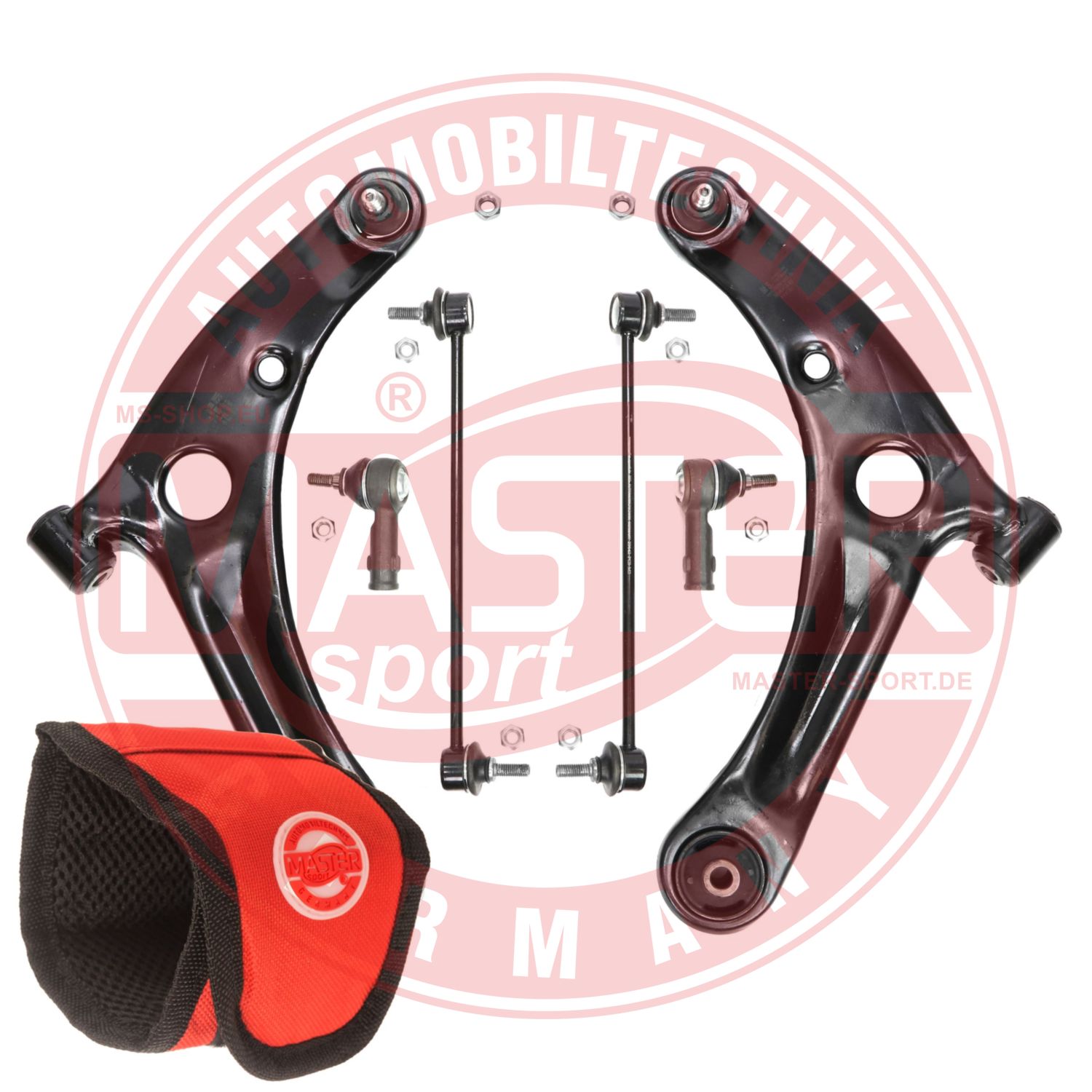 Control/Trailing Arm Kit, wheel suspension (36947-KIT-MSM)