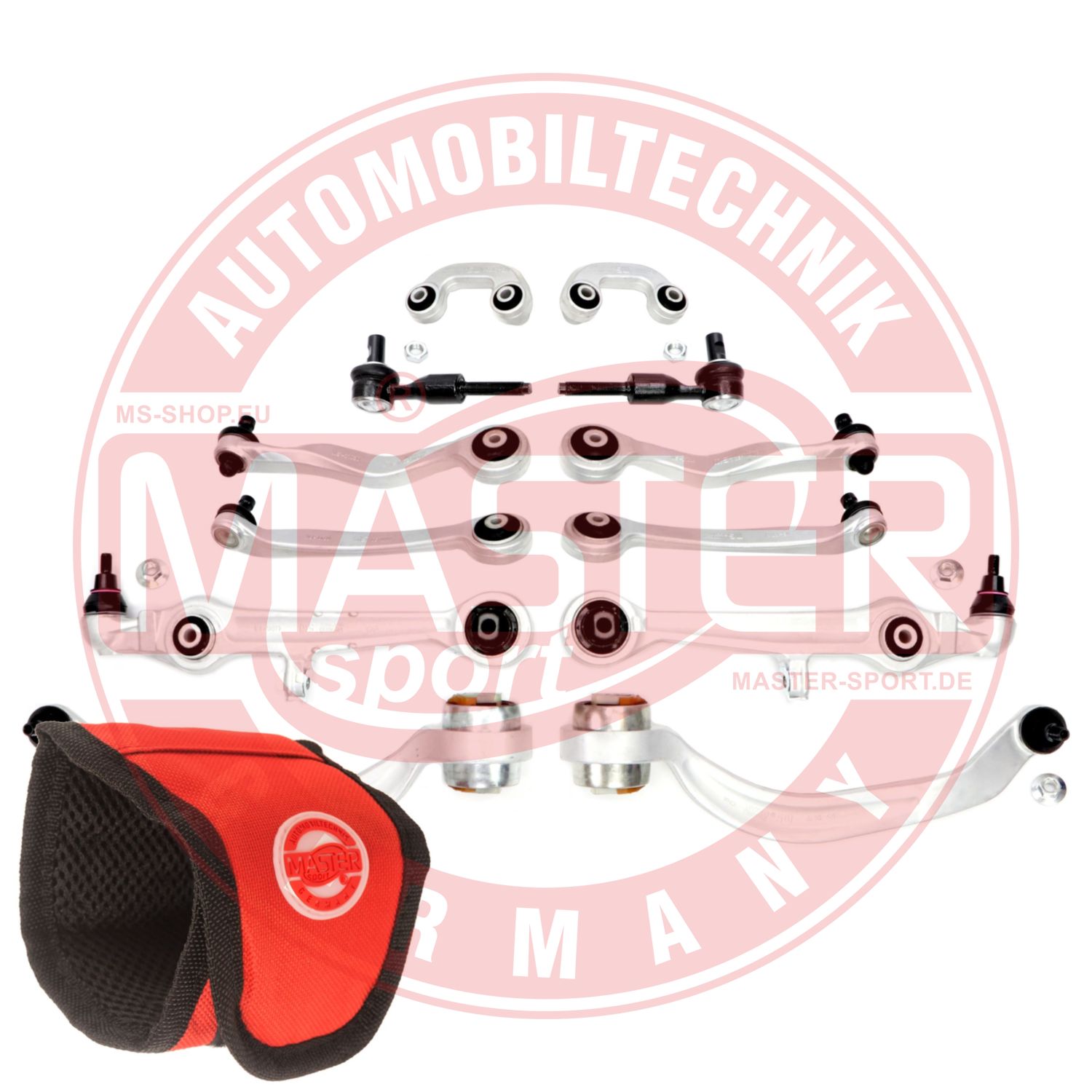 Control/Trailing Arm Kit, wheel suspension (36790/1-SET-MSM)