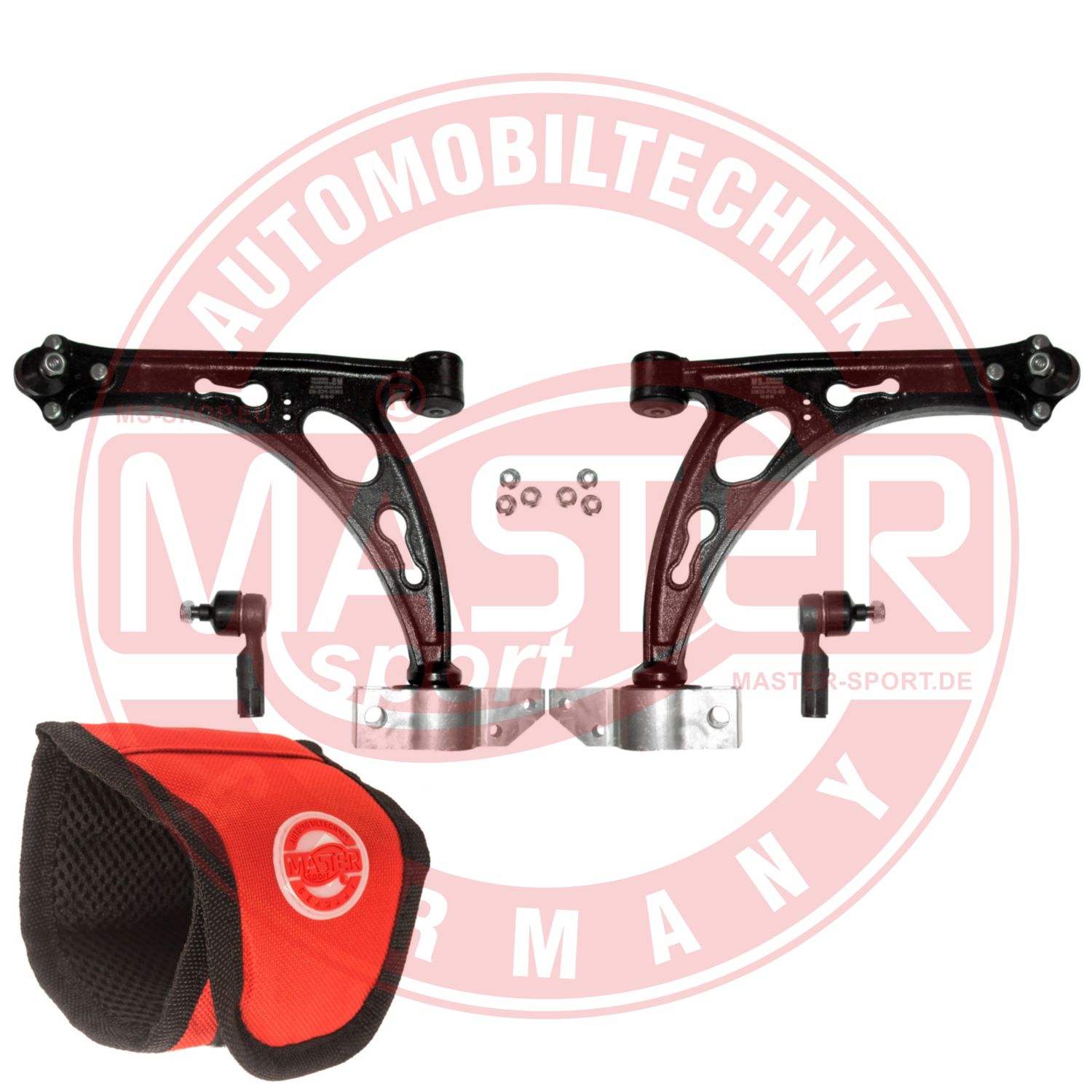 Control/Trailing Arm Kit, wheel suspension (36816-SET-MSM)