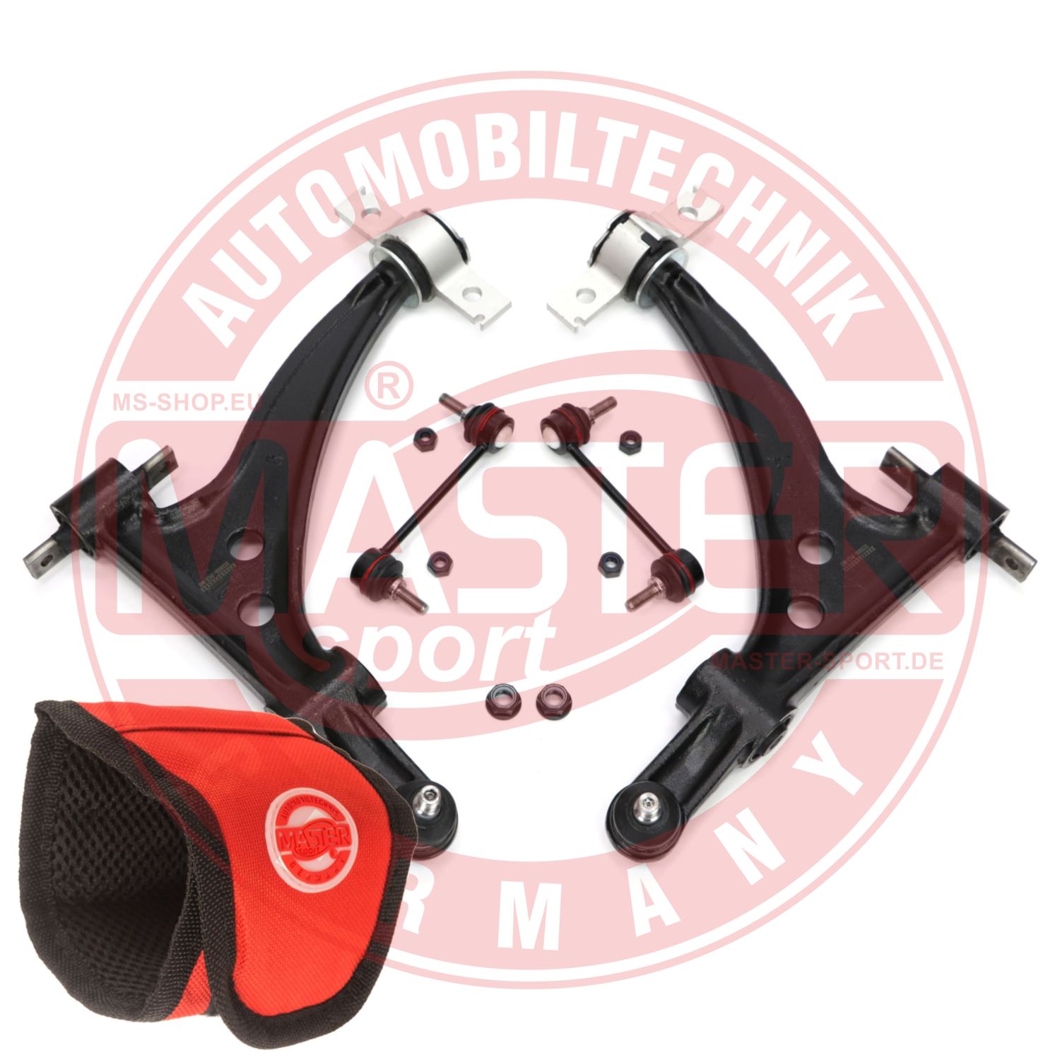 Control/Trailing Arm Kit, wheel suspension (37022-KIT-MSM)