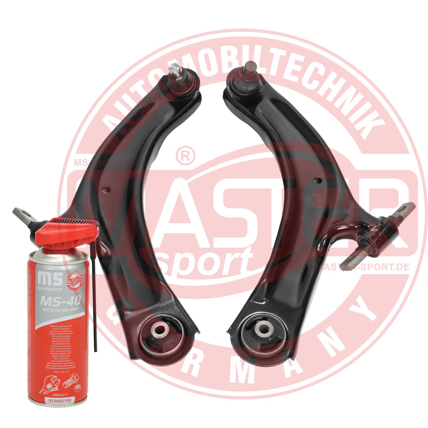 Control/Trailing Arm Kit, wheel suspension (36939/1-KIT-MSP)
