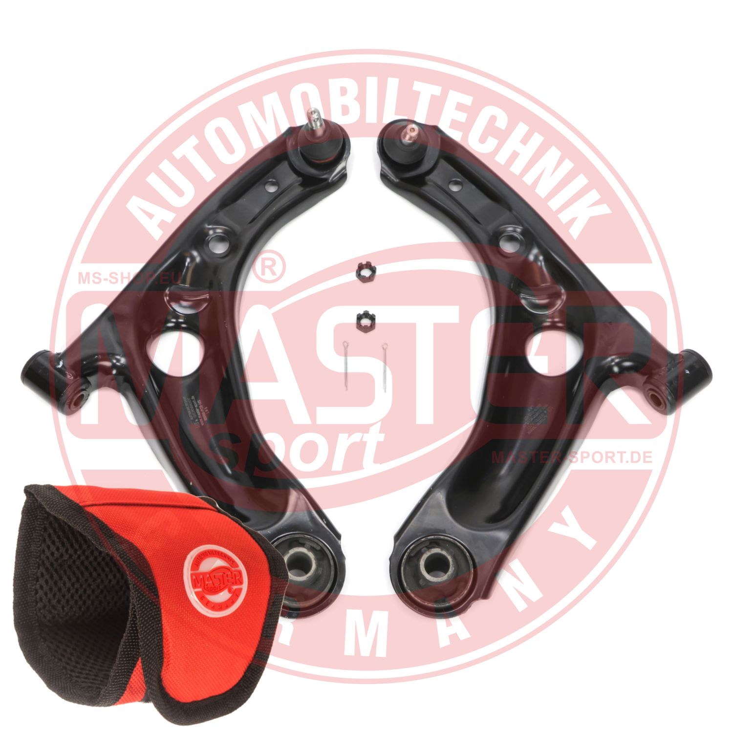 Control/Trailing Arm Kit, wheel suspension (37016-KIT-MSM)