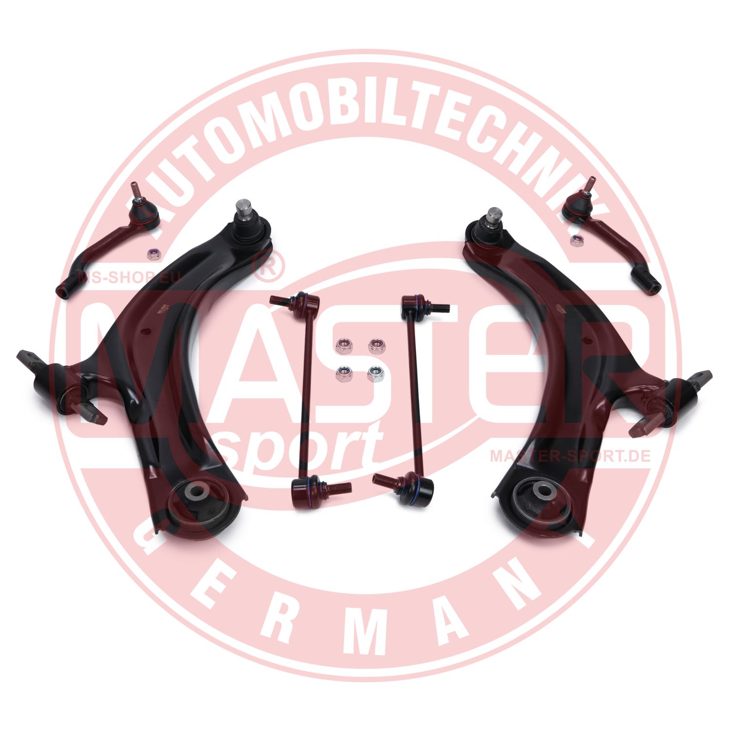 Control/Trailing Arm Kit, wheel suspension (36939/2-KIT-MS)
