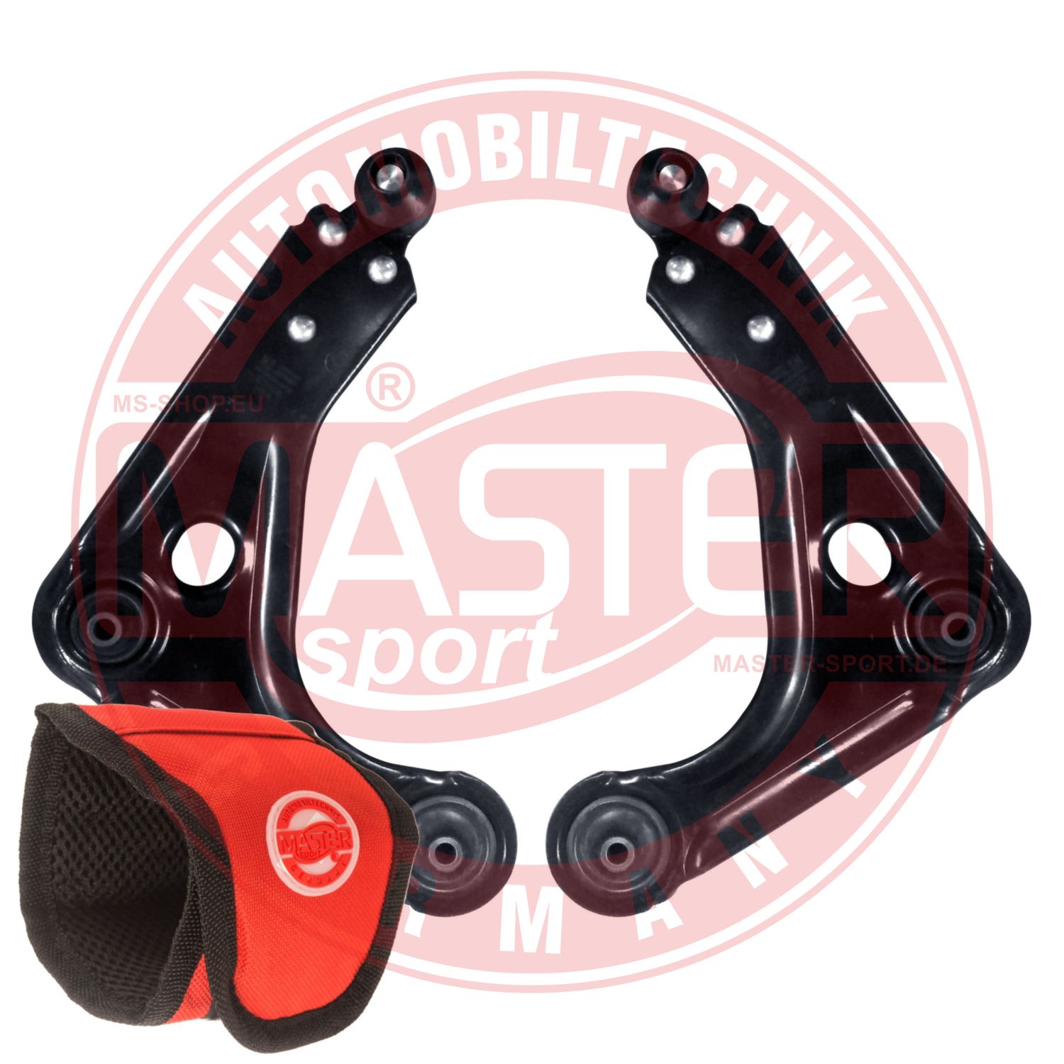 Control/Trailing Arm Kit, wheel suspension (36972-KIT-MSM)