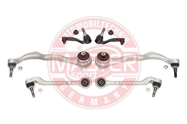 Control/Trailing Arm Kit, wheel suspension (36870/1-KIT-MS)