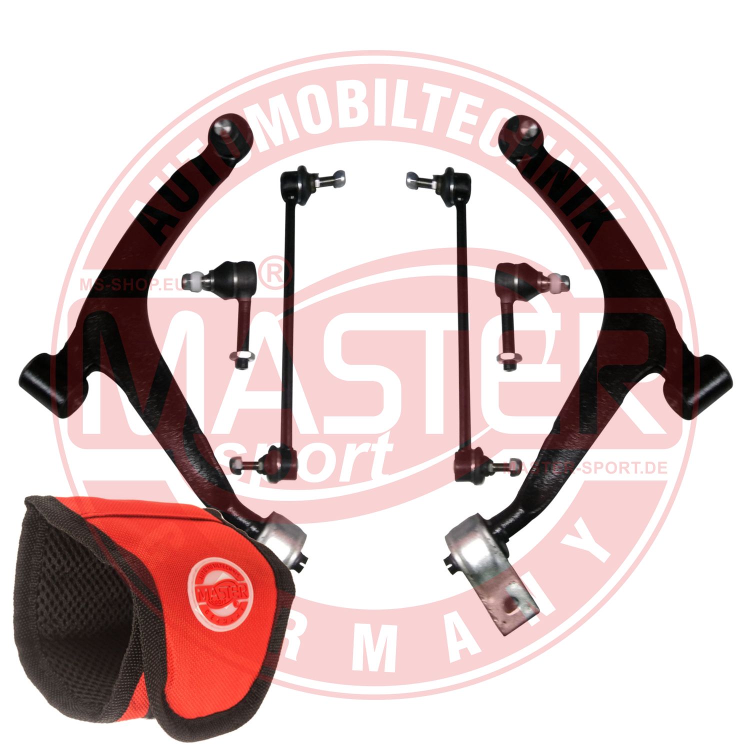 Control/Trailing Arm Kit, wheel suspension (36871-KIT-MSM)