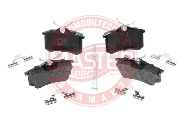 Brake Pad Set, disc brake (13046029372N-SET-MS)