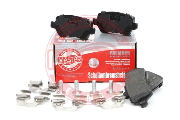 Brake Pad Set, disc brake (13046028682N-SET-MS)