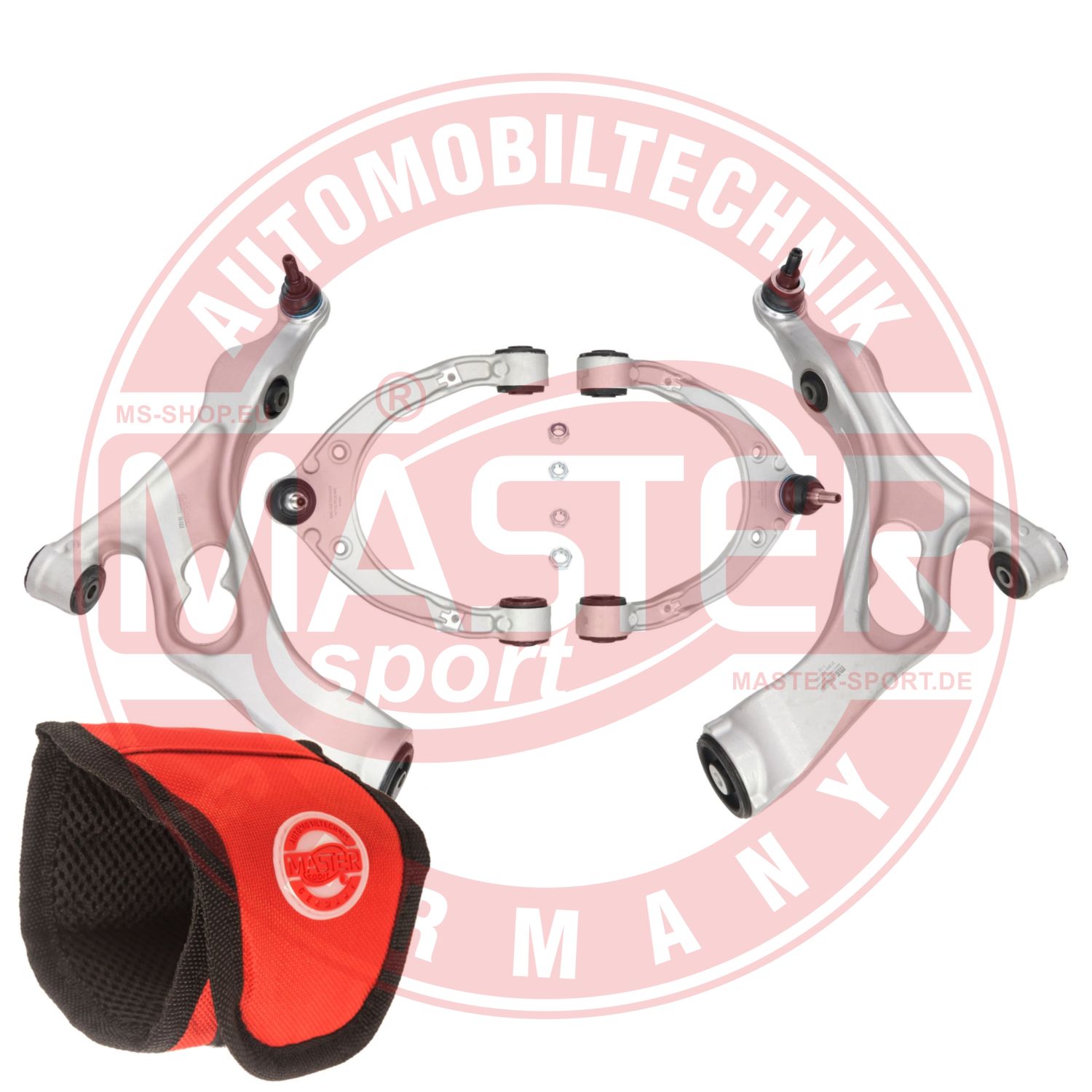 Control/Trailing Arm Kit, wheel suspension (37148-KIT-MSM)