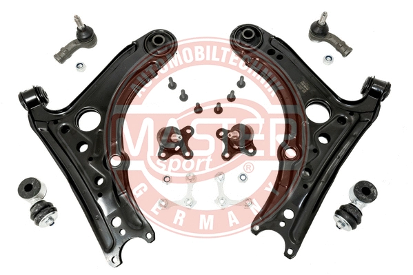 Control/Trailing Arm Kit, wheel suspension (36890/1-KIT-MS)