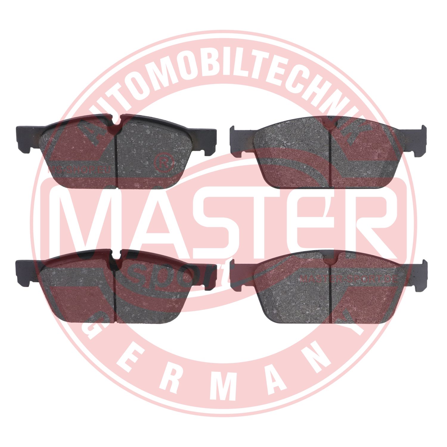 Brake Pad Set, disc brake (13046072832N-SET-MS)