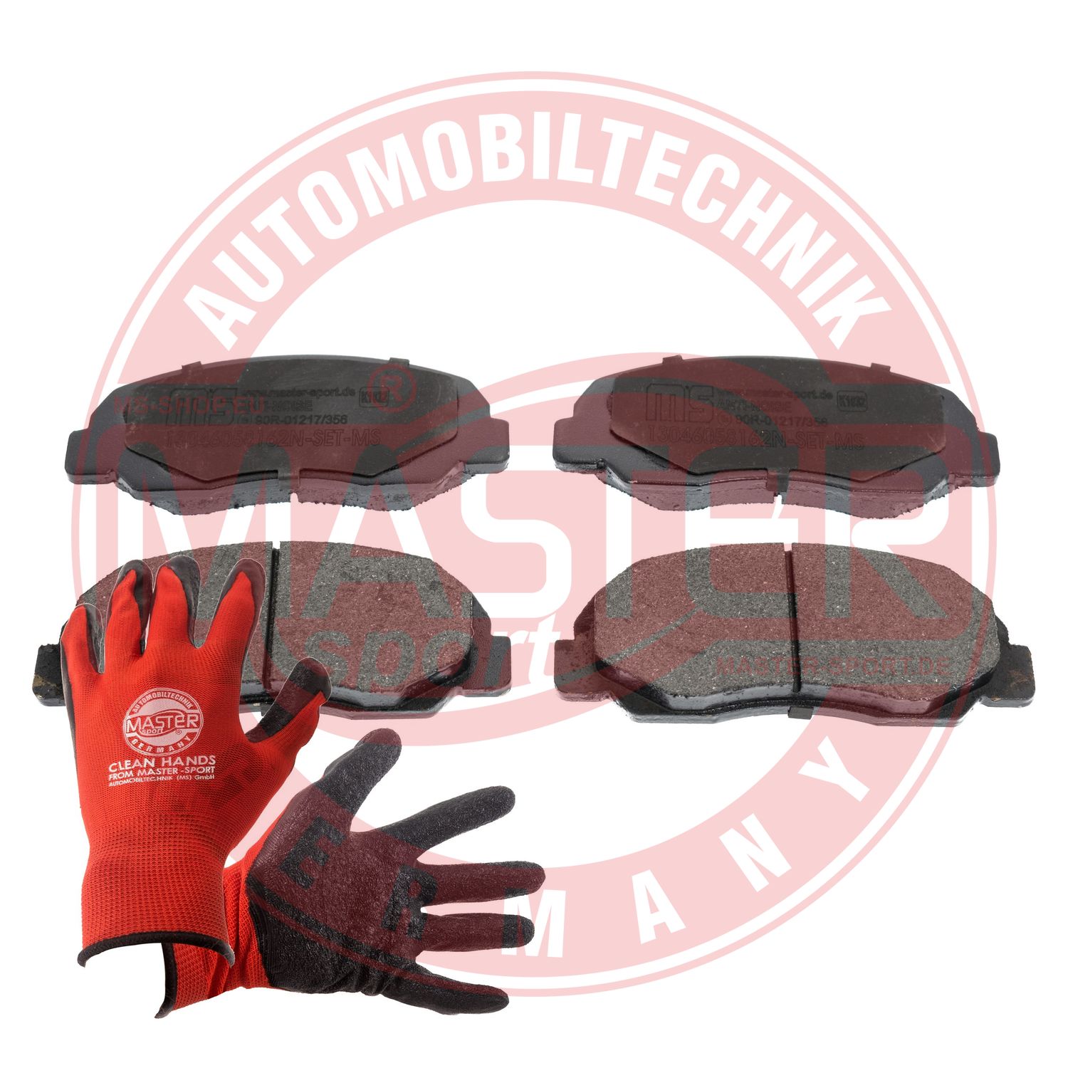 Brake Pad Set, disc brake (13046058162N-SET-MSP)