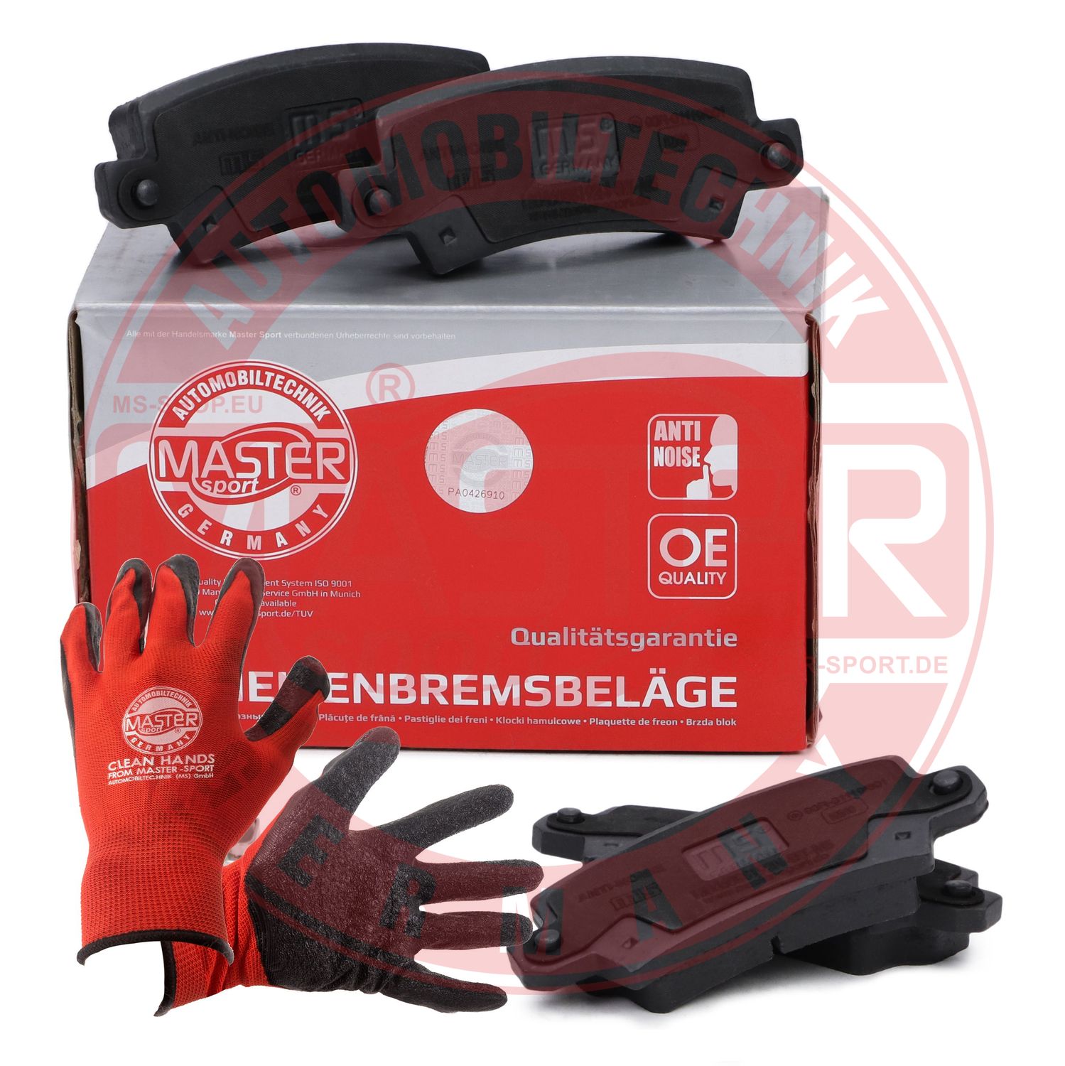 Brake Pad Set, disc brake (13046058192N-SET-MSP)