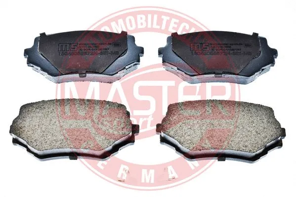 Brake Pad Set, disc brake (13046058572N-SET-MS)