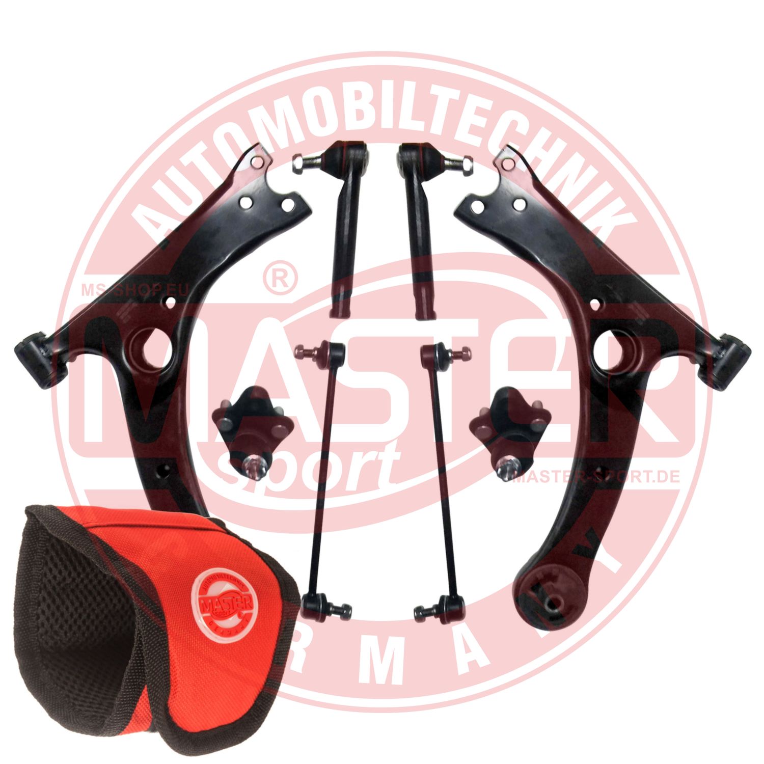 Control/Trailing Arm Kit, wheel suspension (36900-KIT-MSM)