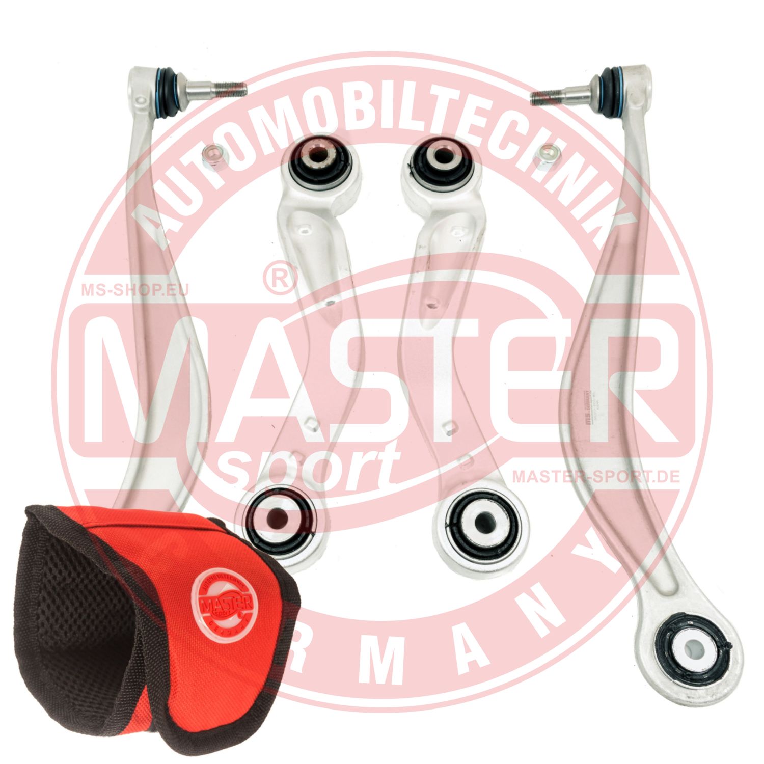 Control/Trailing Arm Kit, wheel suspension (36826-SET-MSM)