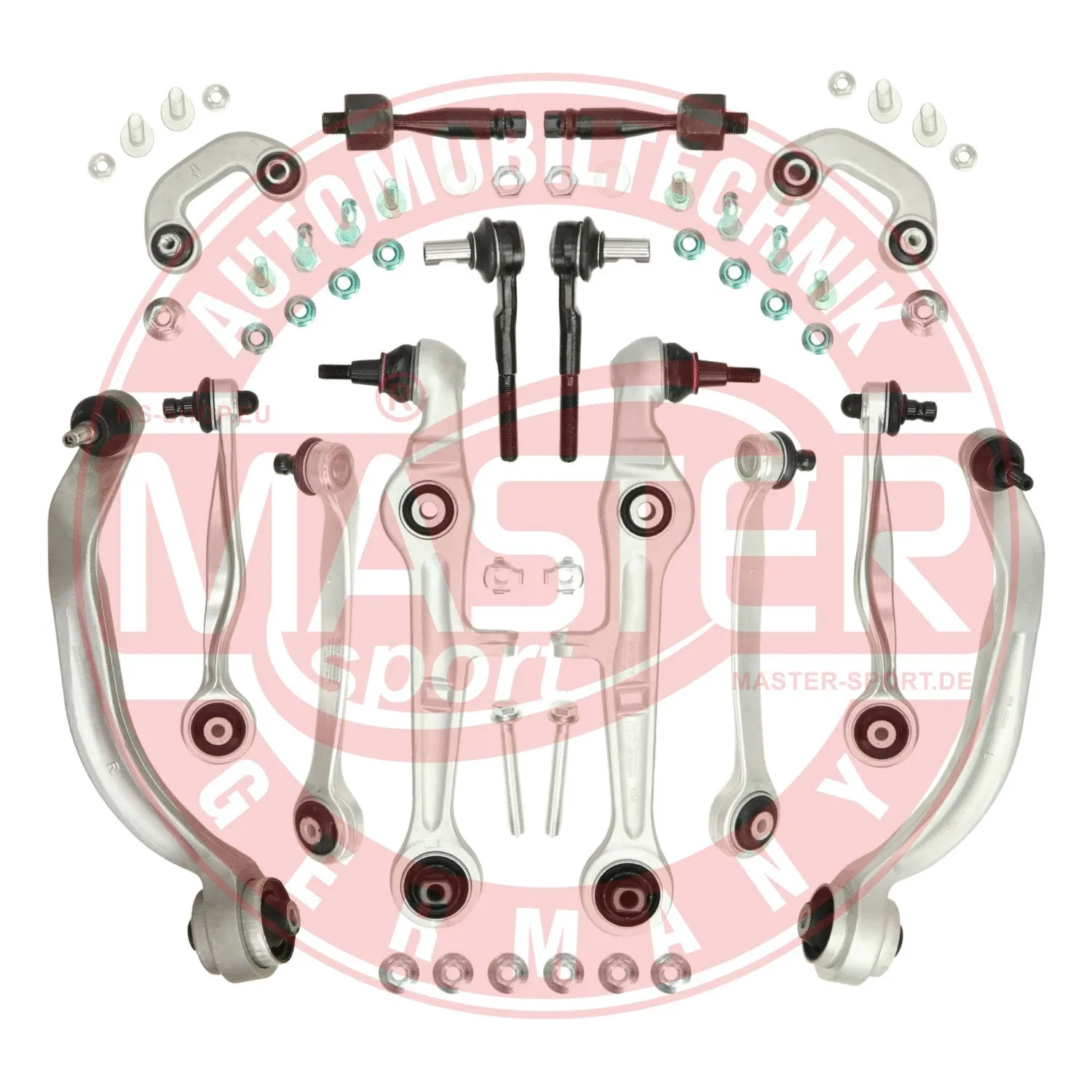 Control/Trailing Arm Kit, wheel suspension (37146/3-KIT-MS)