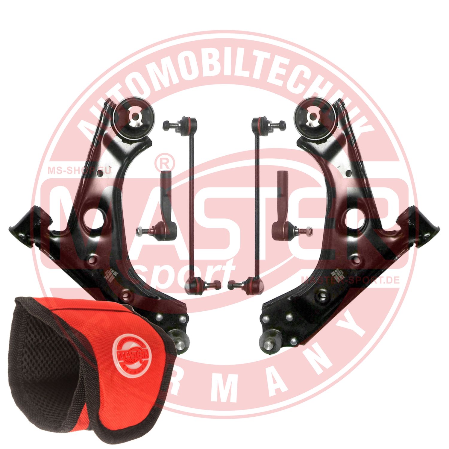 Control/Trailing Arm Kit, wheel suspension (36978-KIT-MSM)