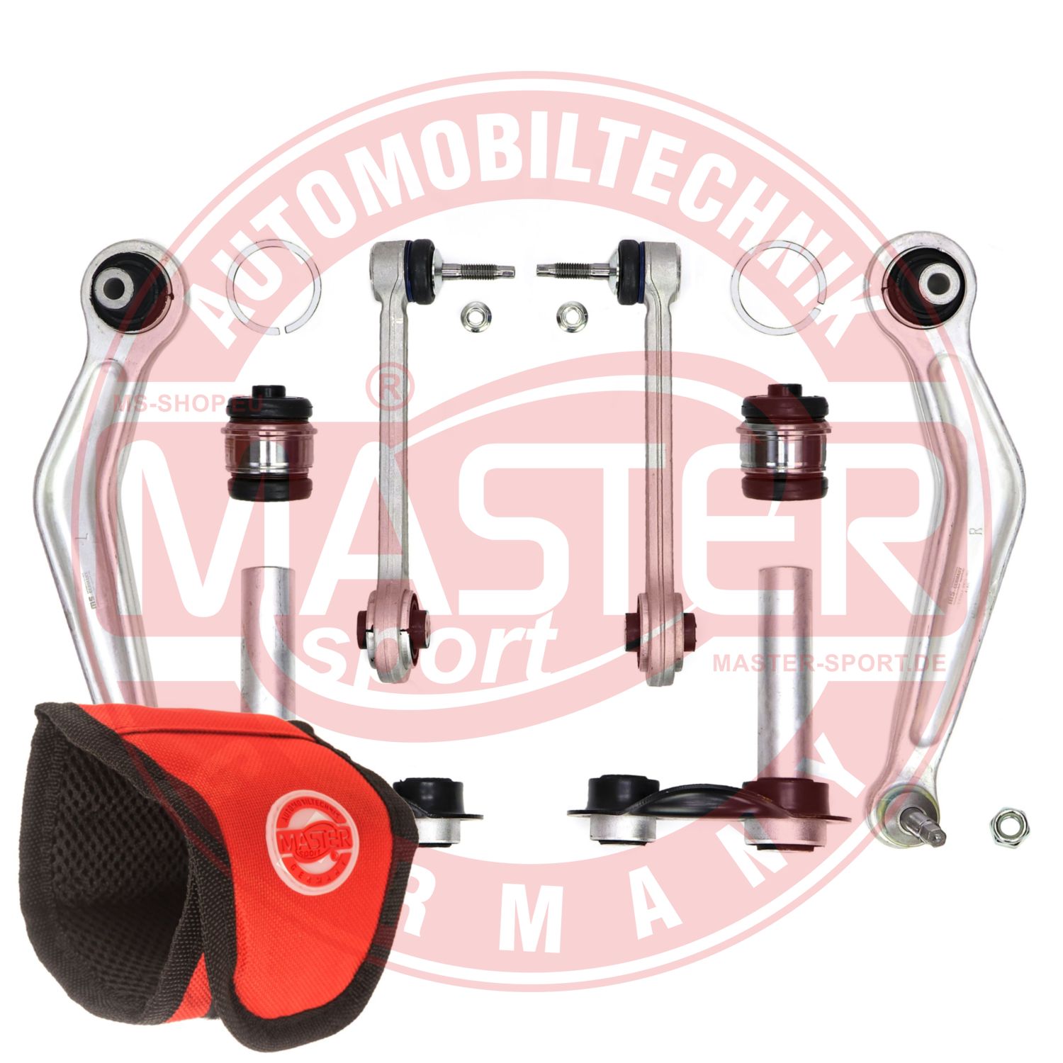 Control/Trailing Arm Kit, wheel suspension (37178/1-KIT-MSM)