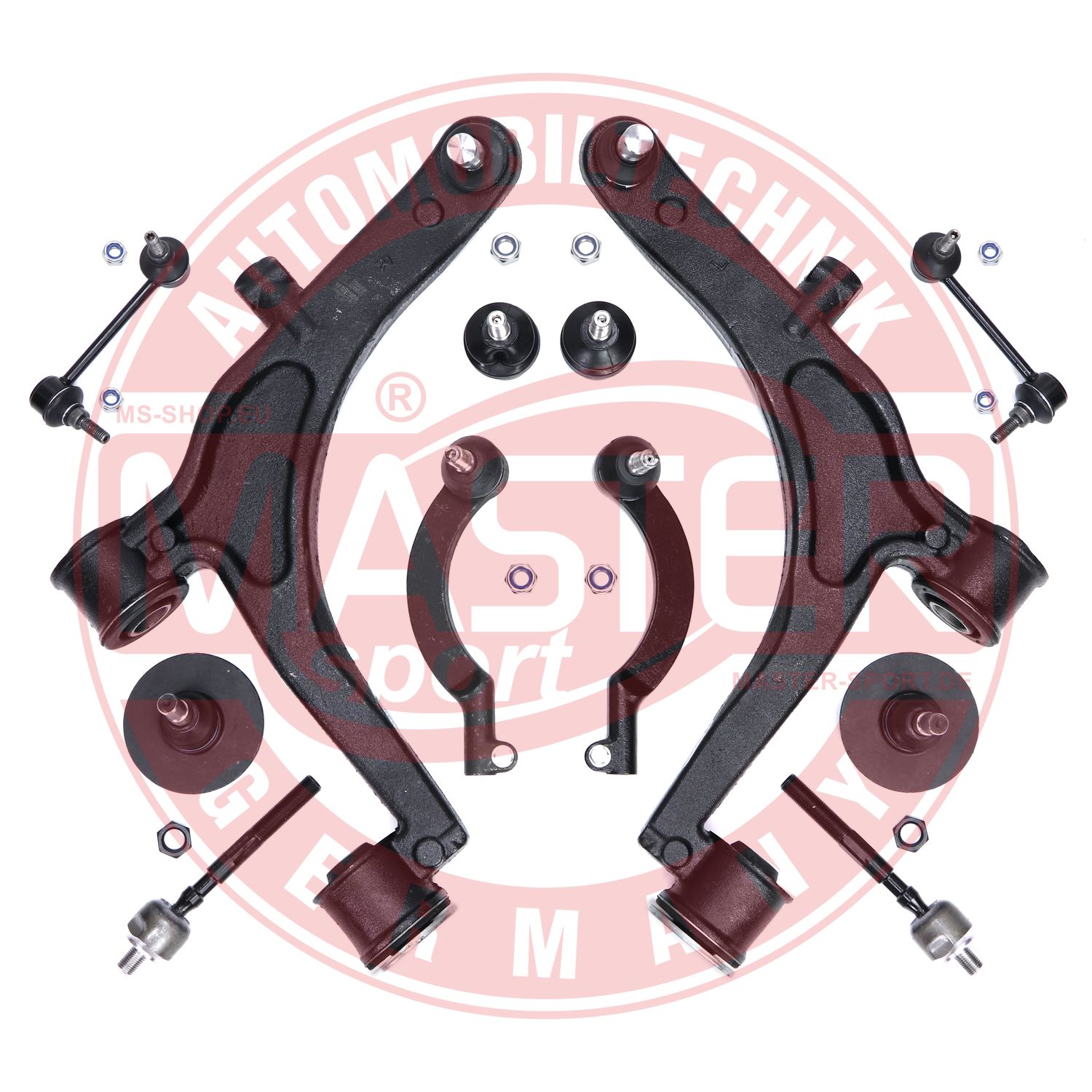 Control/Trailing Arm Kit, wheel suspension