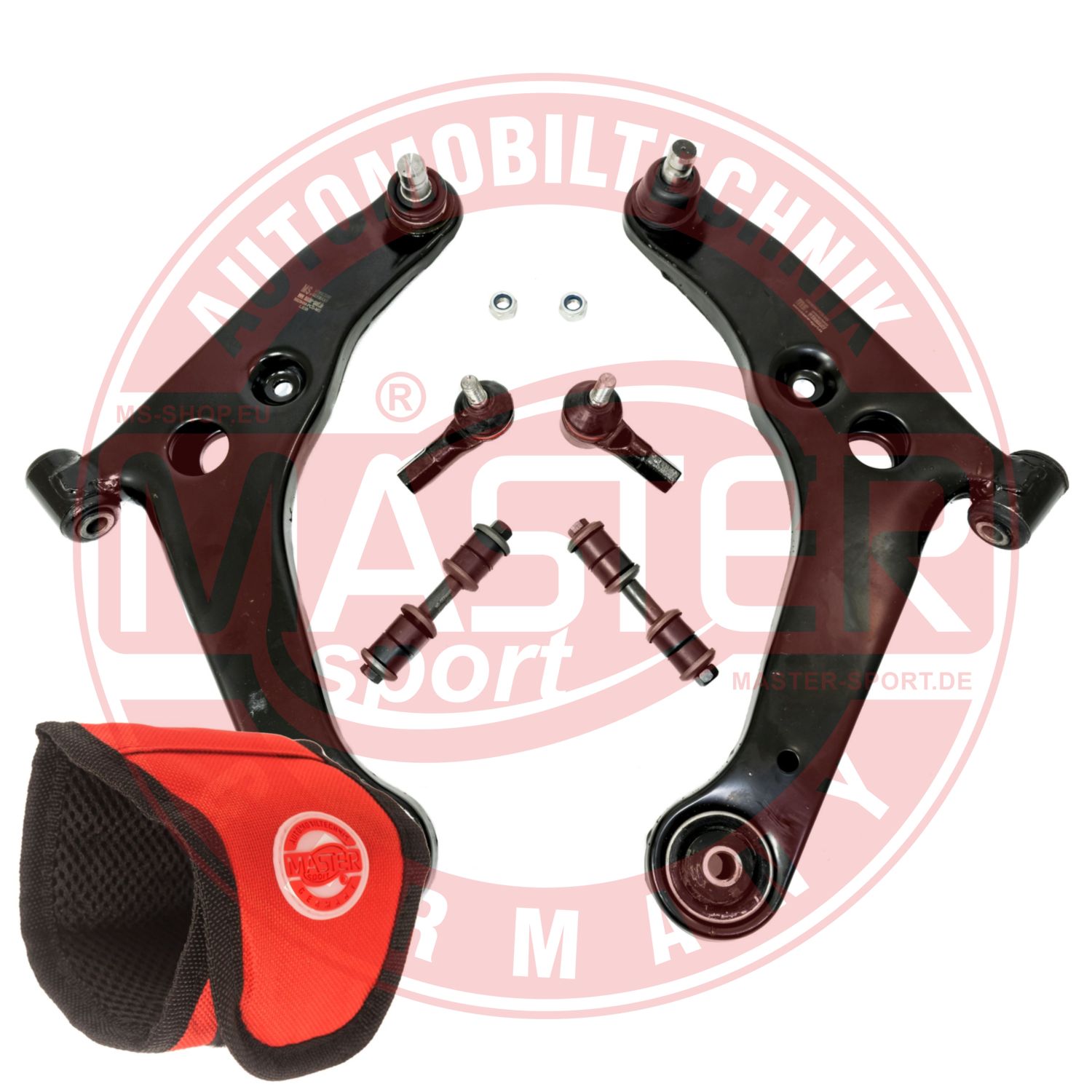 Control/Trailing Arm Kit, wheel suspension (36946-KIT-MSM)