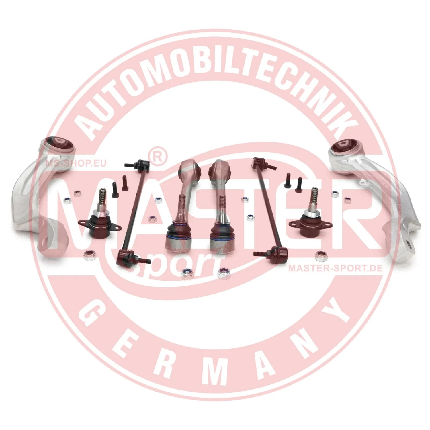 Control/Trailing Arm Kit, wheel suspension (37147/1-KIT-MS)