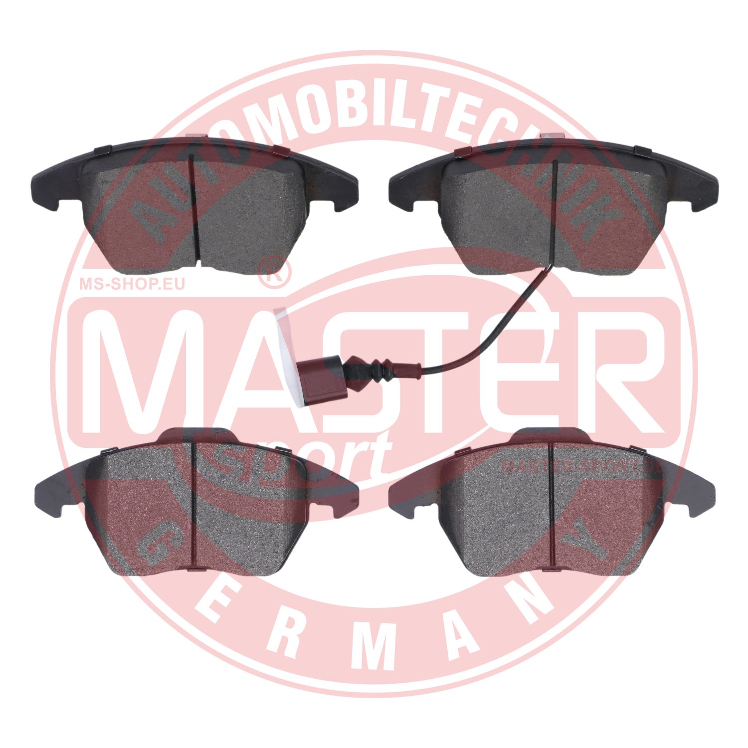 Brake Pad Set, disc brake (13046071842T-SET-MS)