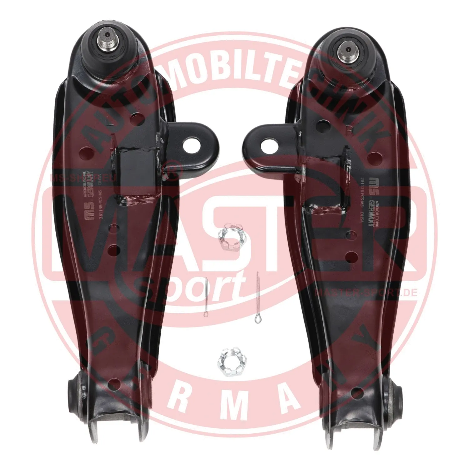 Control/Trailing Arm Kit, wheel suspension (37160-KIT-MS)