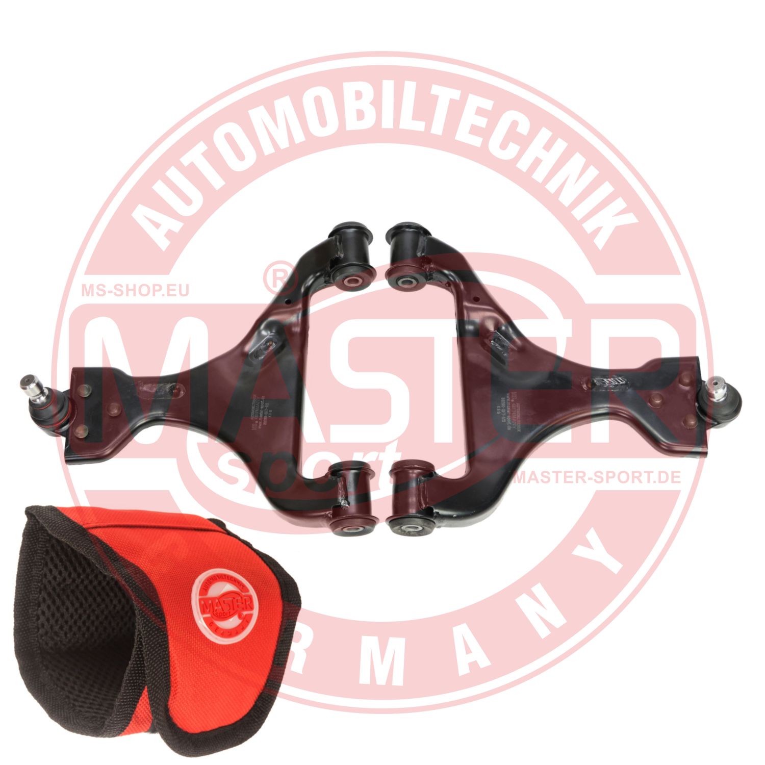 Control/Trailing Arm Kit, wheel suspension (37040-KIT-MSM)