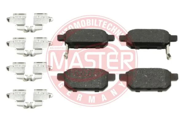 Brake Pad Set, disc brake (13046056552N-SET-MS)