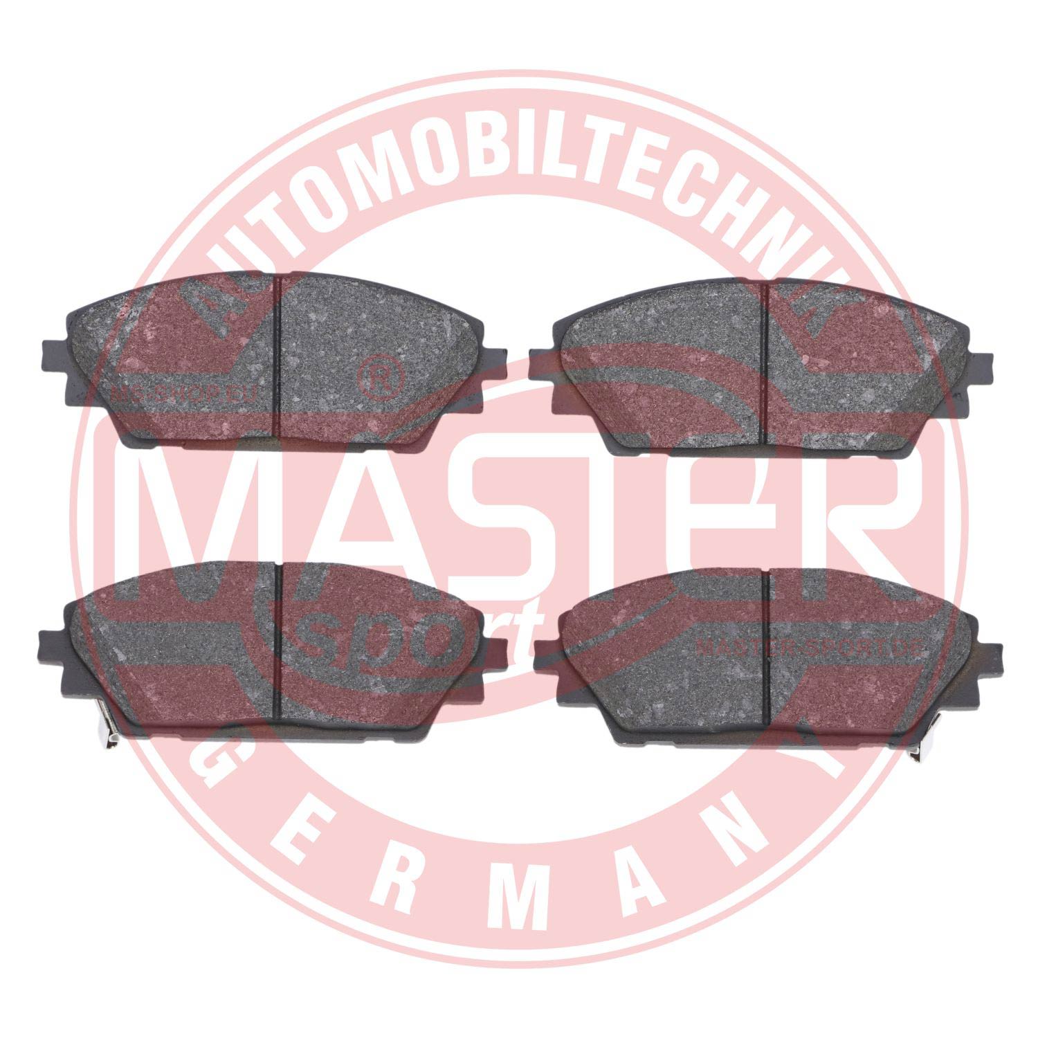 Brake Pad Set, disc brake (13046056582N-SET-MS)