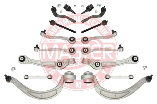 Control/Trailing Arm Kit, wheel suspension (36831/1-SET-MS)