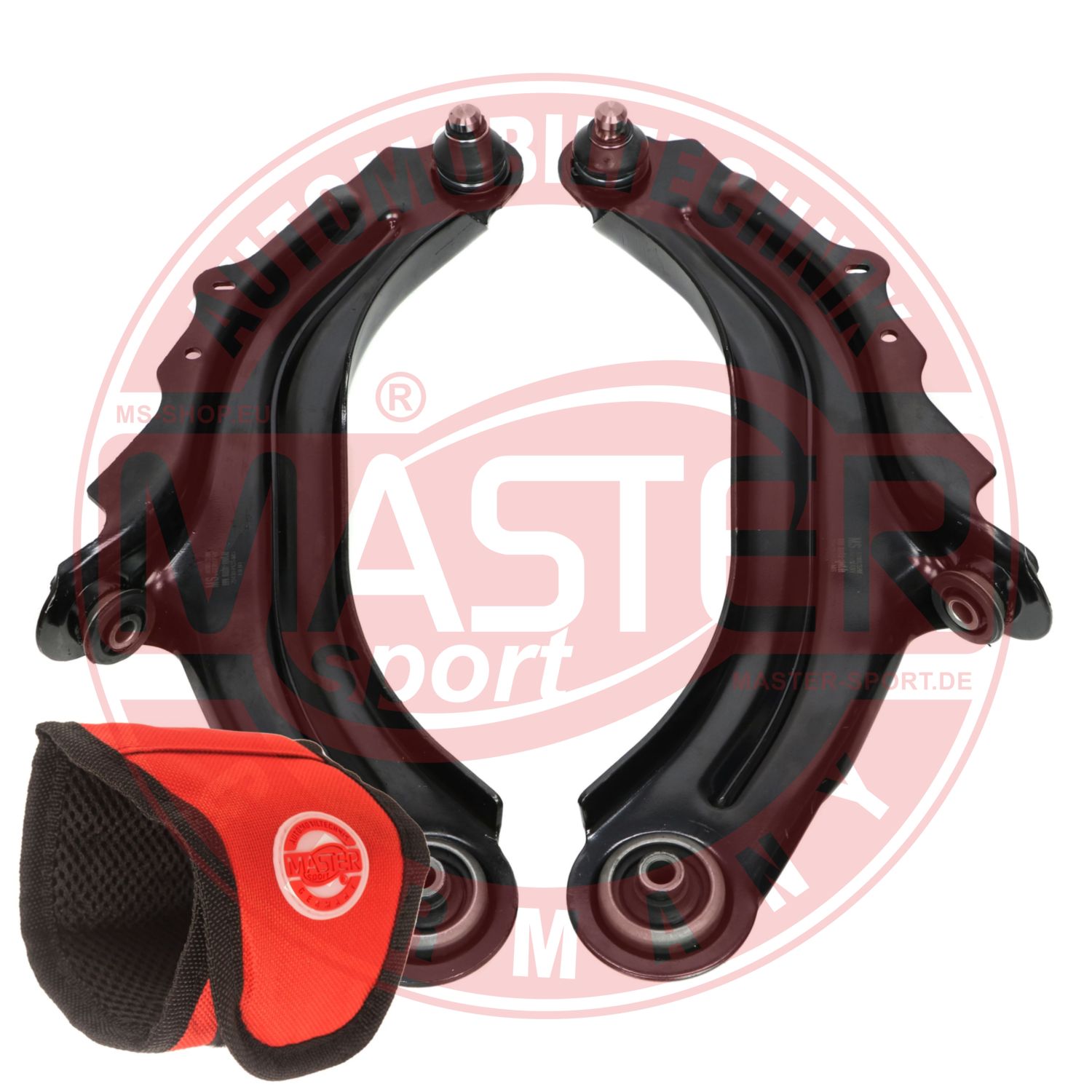 Control/Trailing Arm Kit, wheel suspension (36917/2-KIT-MSM)