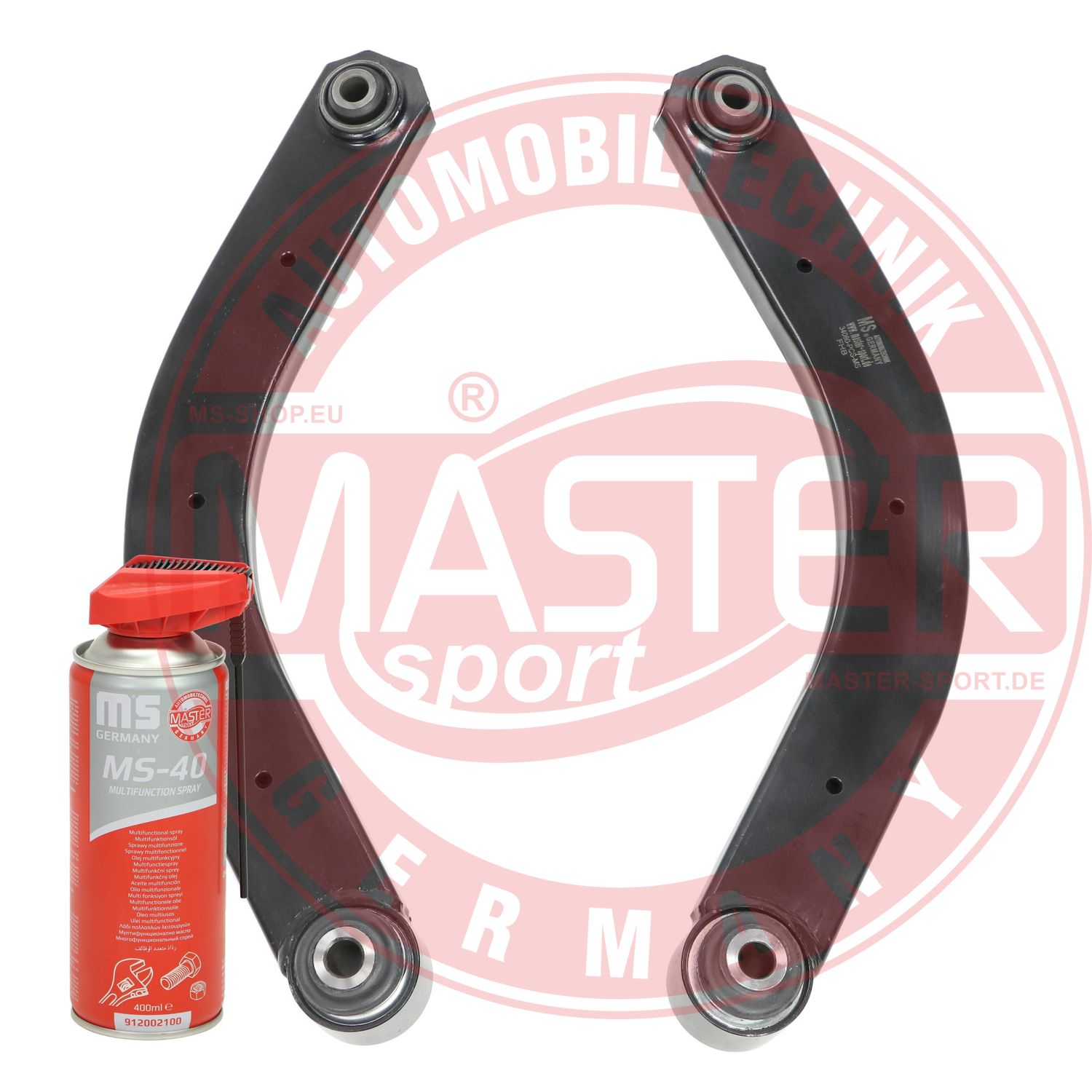 Control/Trailing Arm Kit, wheel suspension (36999/1-KIT-MSP)
