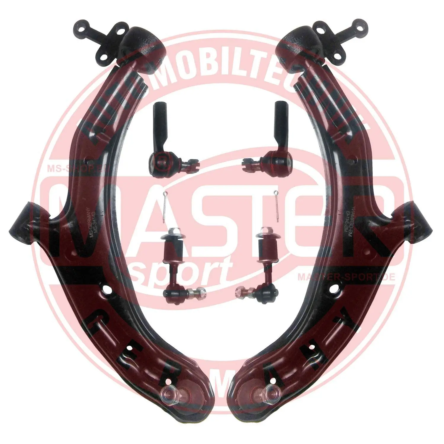 Control/Trailing Arm Kit, wheel suspension