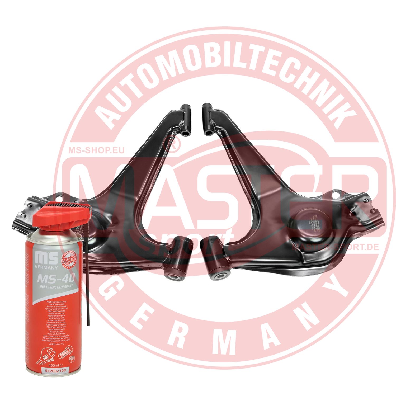 Control/Trailing Arm Kit, wheel suspension (37103-KIT-MSP)