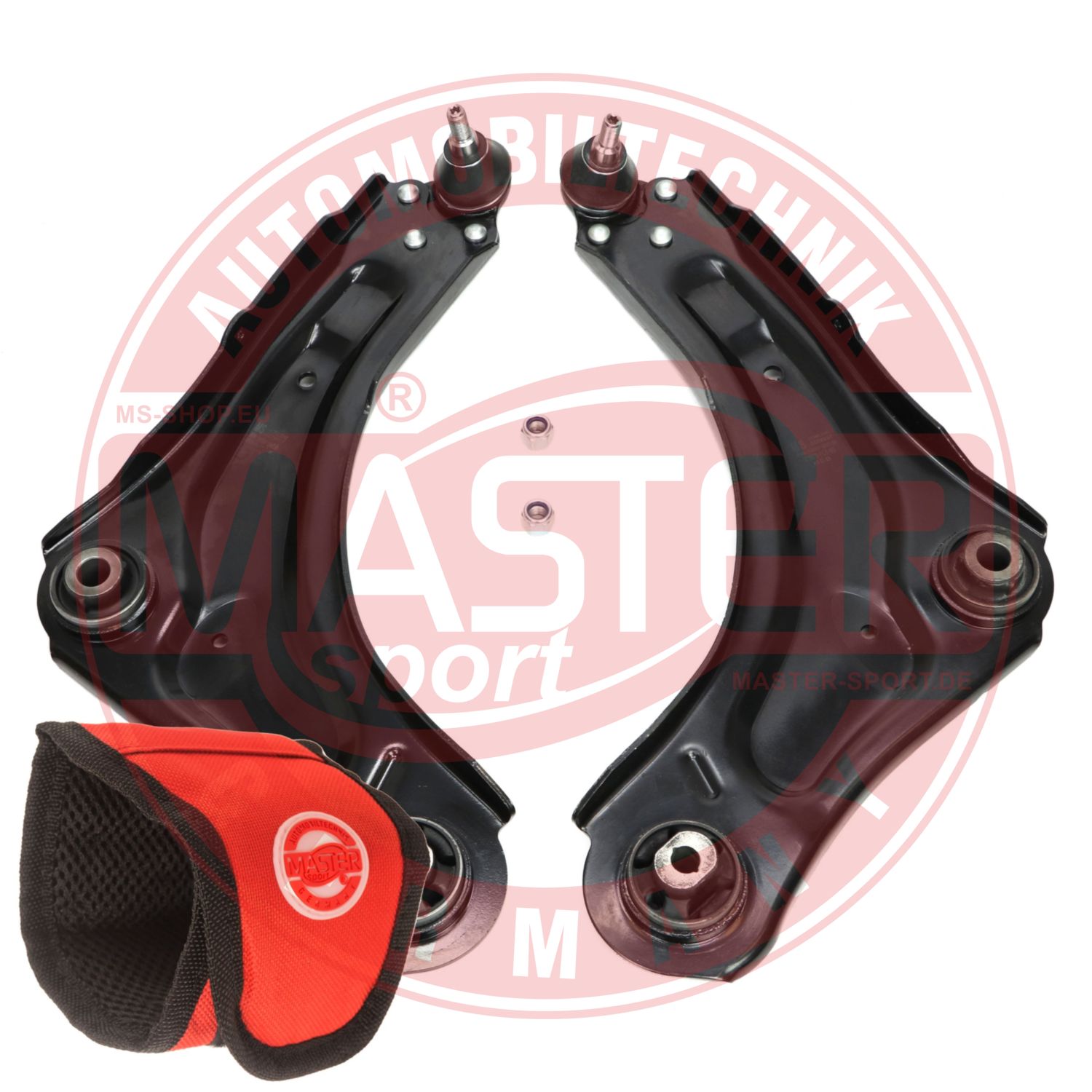 Control/Trailing Arm Kit, wheel suspension (36920/1-KIT-MSM)