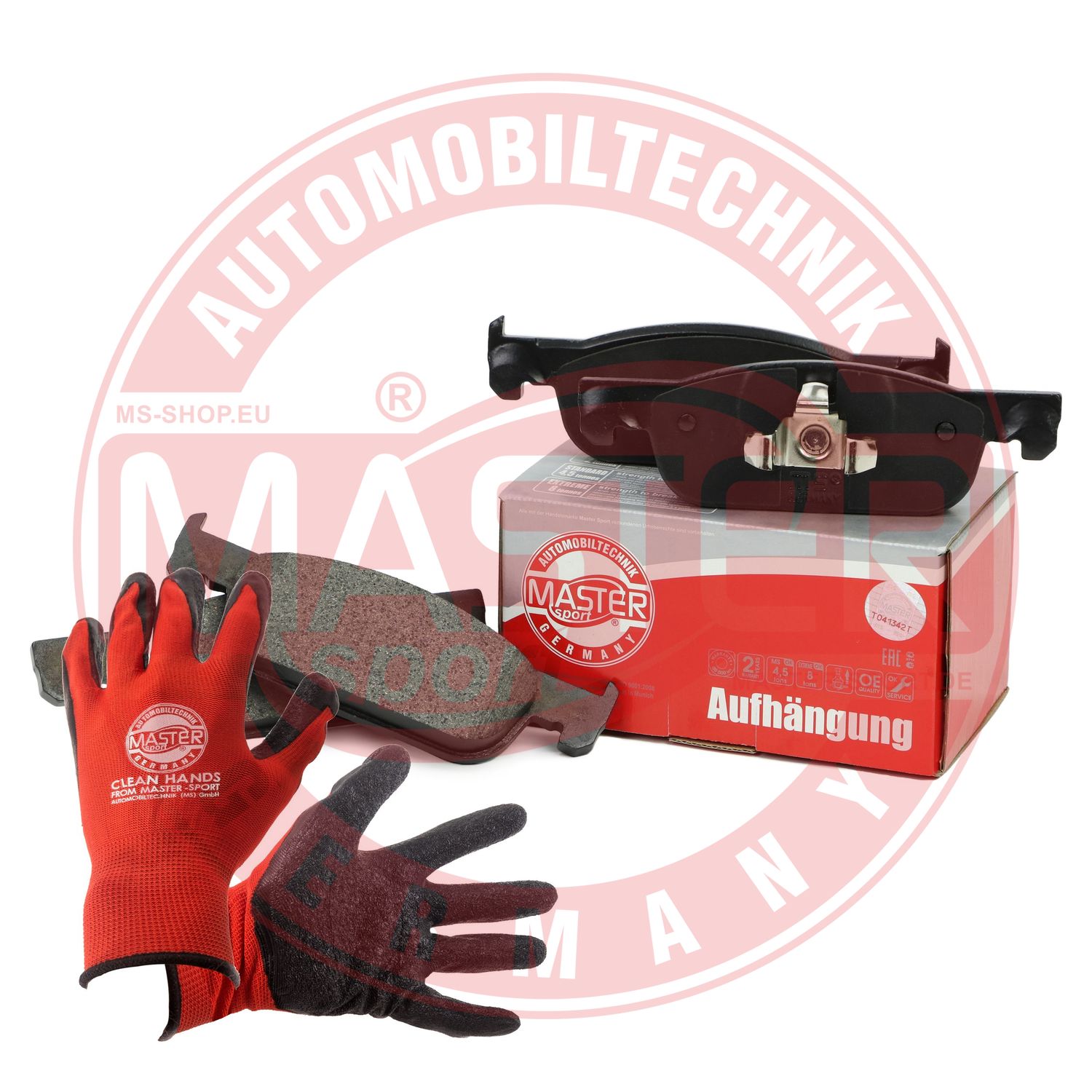 Brake Pad Set, disc brake (13046117182T-SET-MSP)
