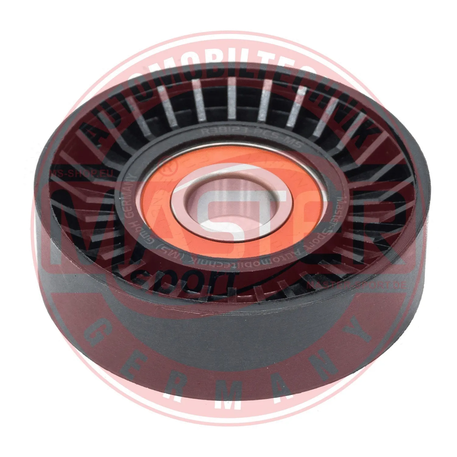 Tensioner Pulley, V-ribbed belt (R38123-PCS-MS)