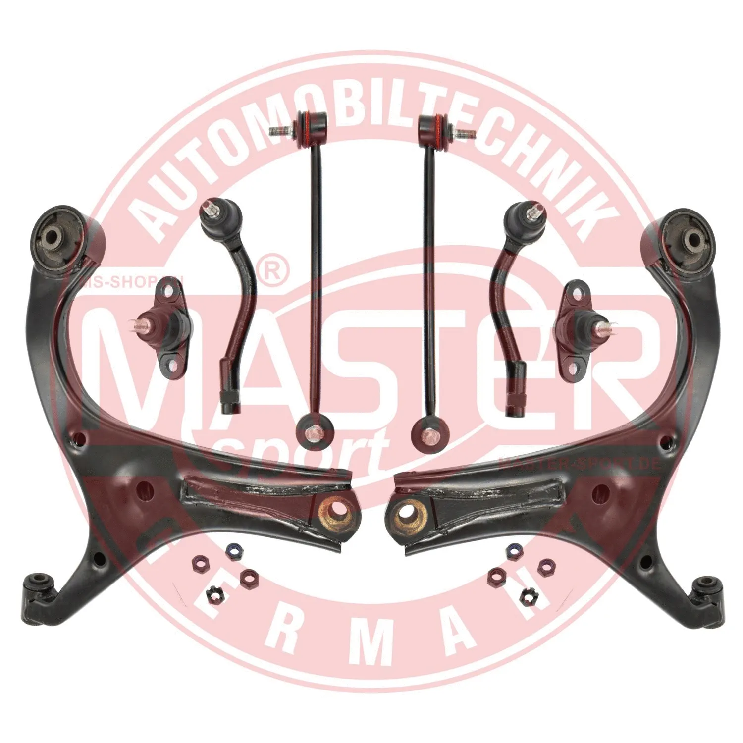Control/Trailing Arm Kit, wheel suspension