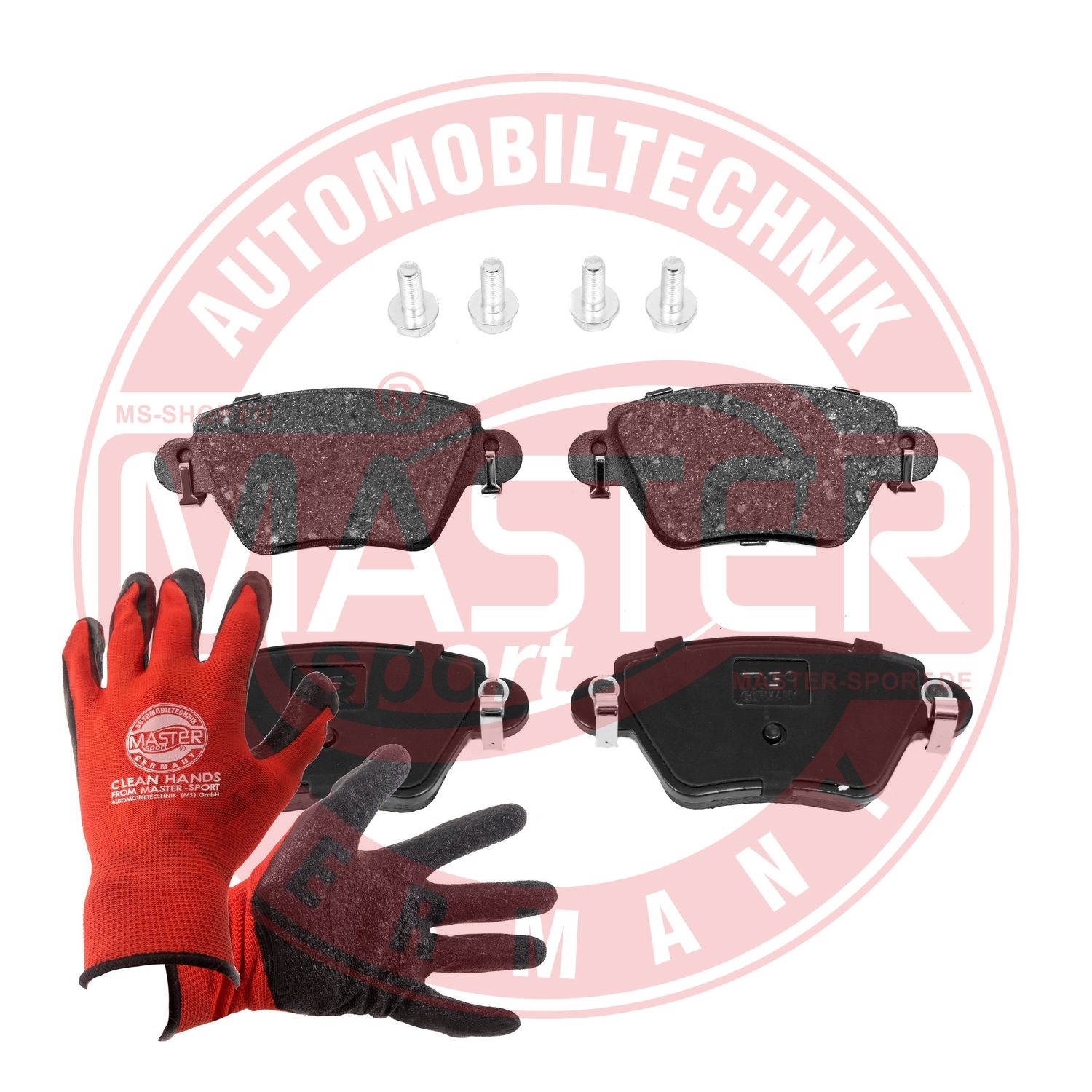 Brake Pad Set, disc brake (13046039882N-SET-MSP)