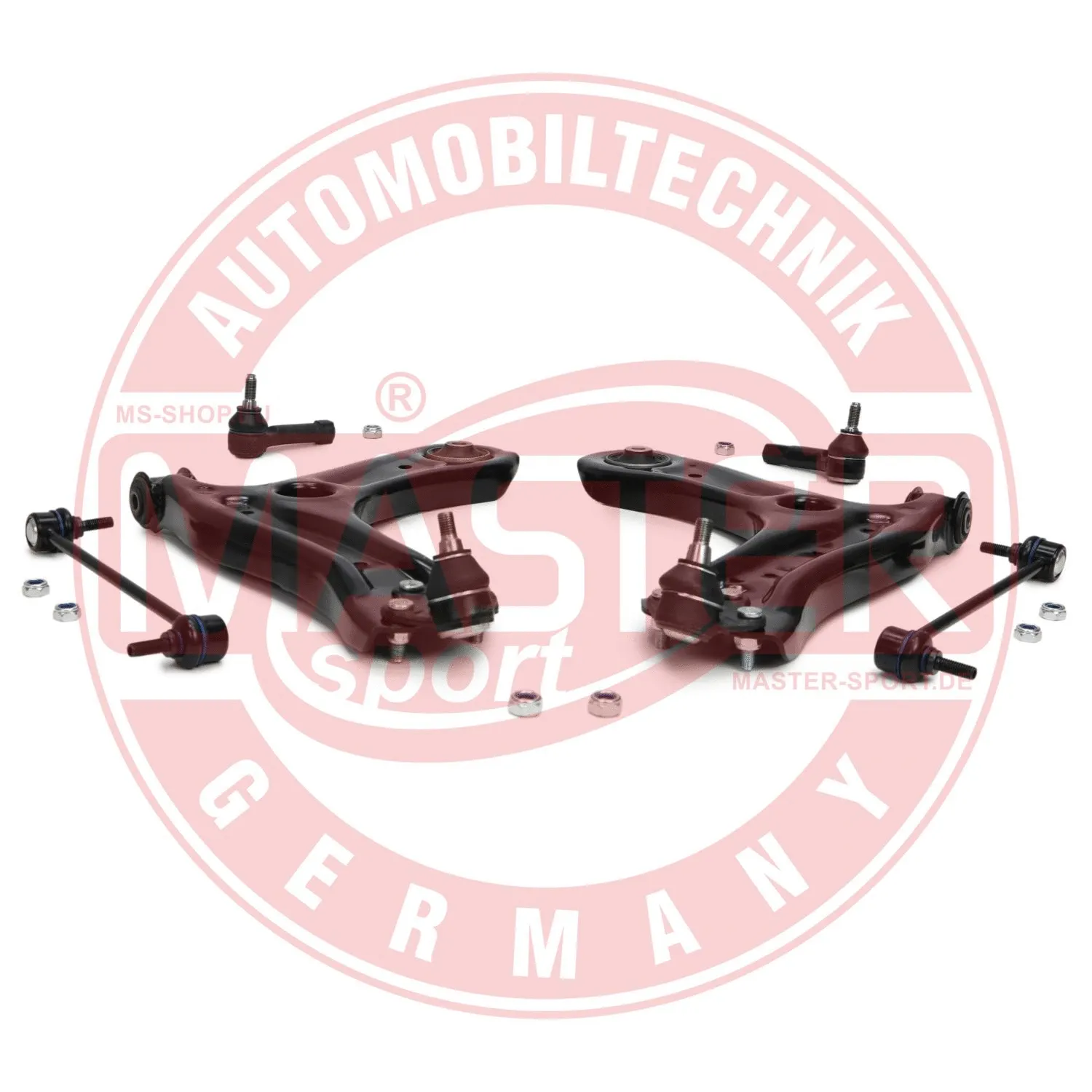 Control/Trailing Arm Kit, wheel suspension (36993/1-KIT-MS)