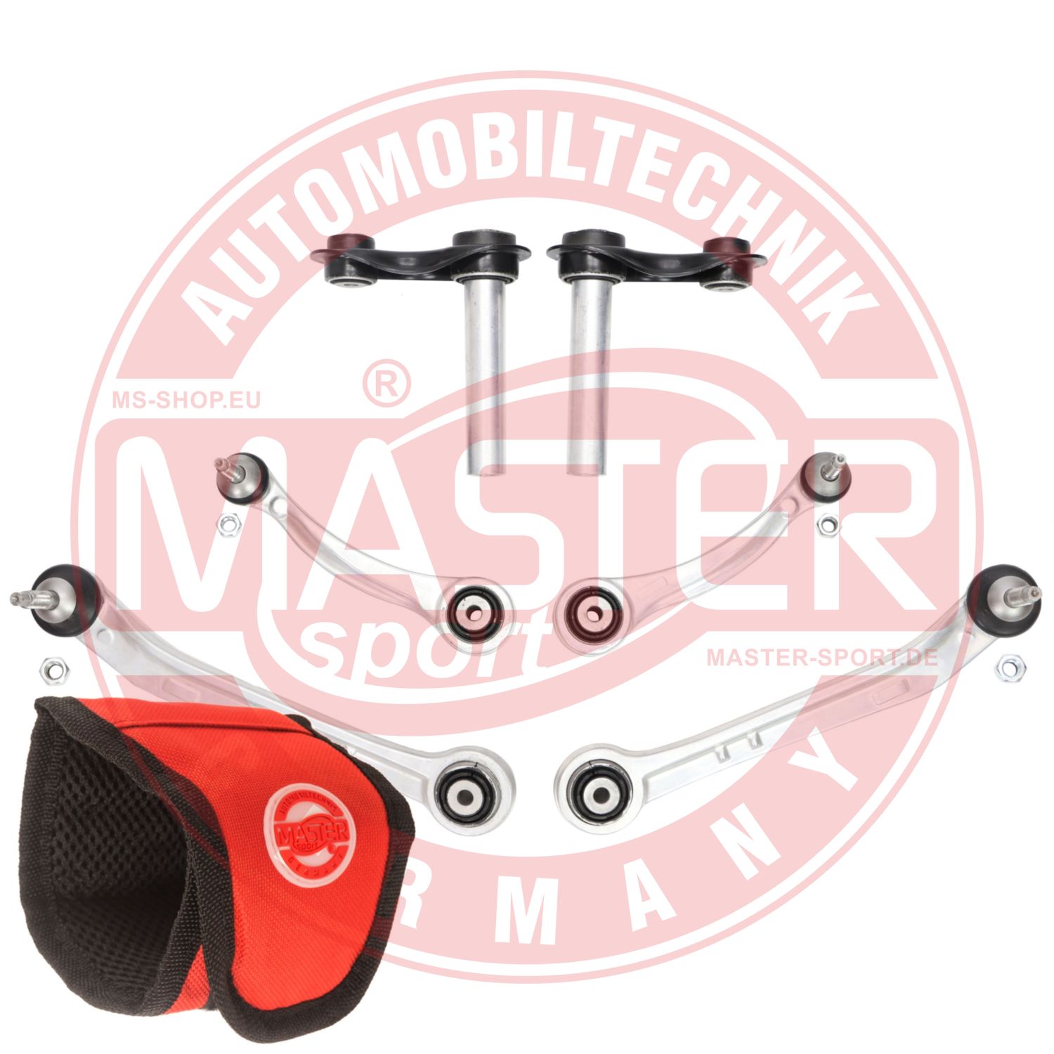Control/Trailing Arm Kit, wheel suspension (37015/1-KIT-MSM)