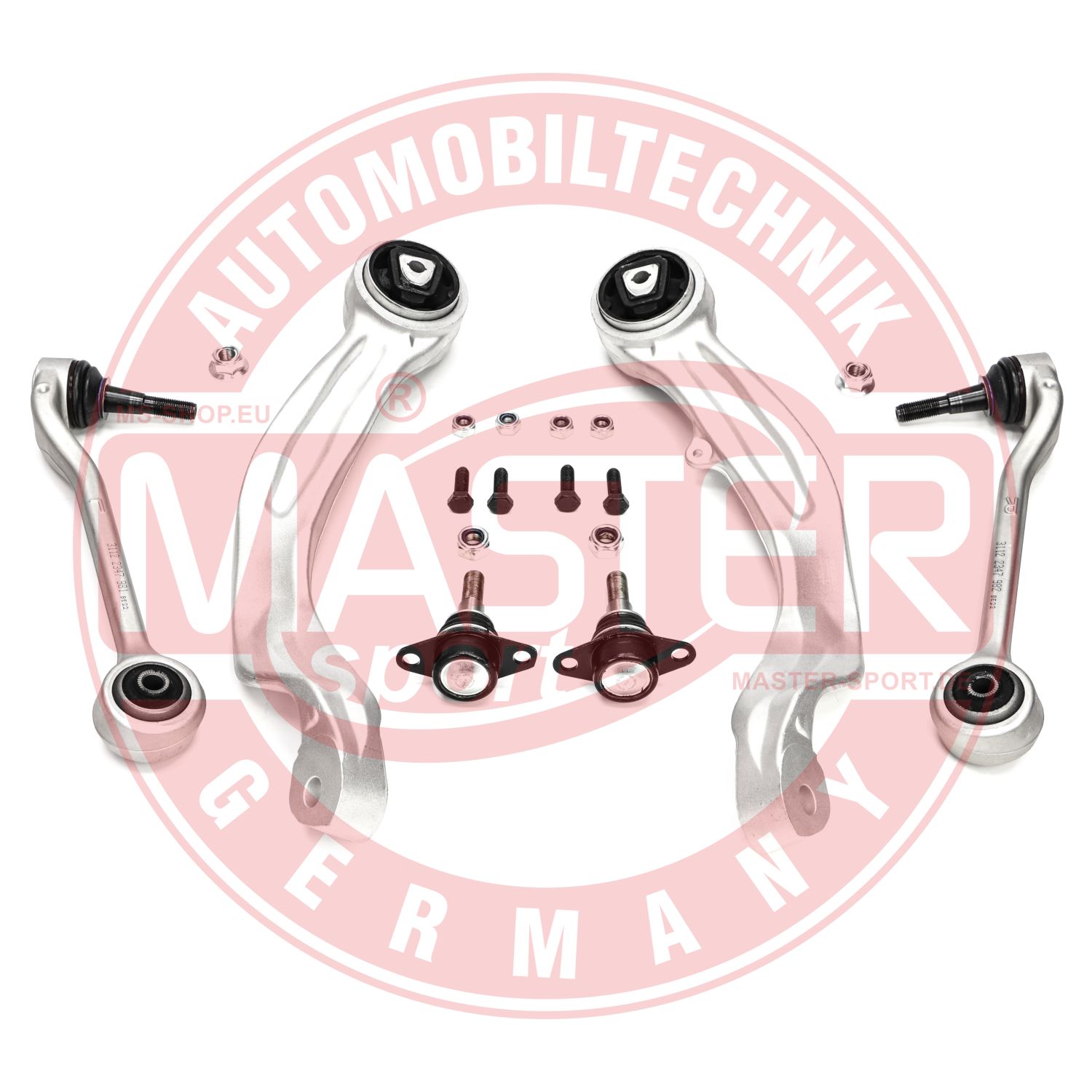 Control/Trailing Arm Kit, wheel suspension