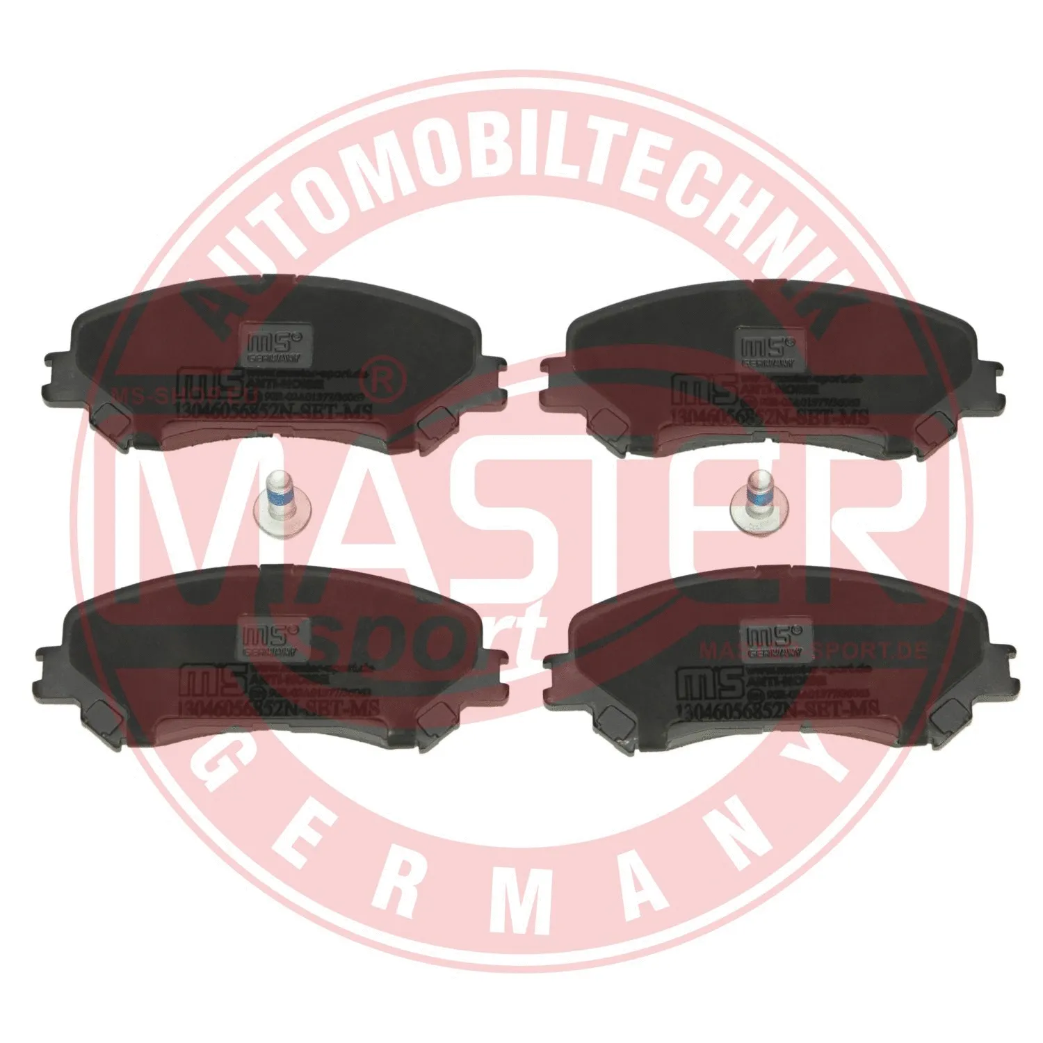 Brake Pad Set, disc brake (13046056852N-SET-MS)