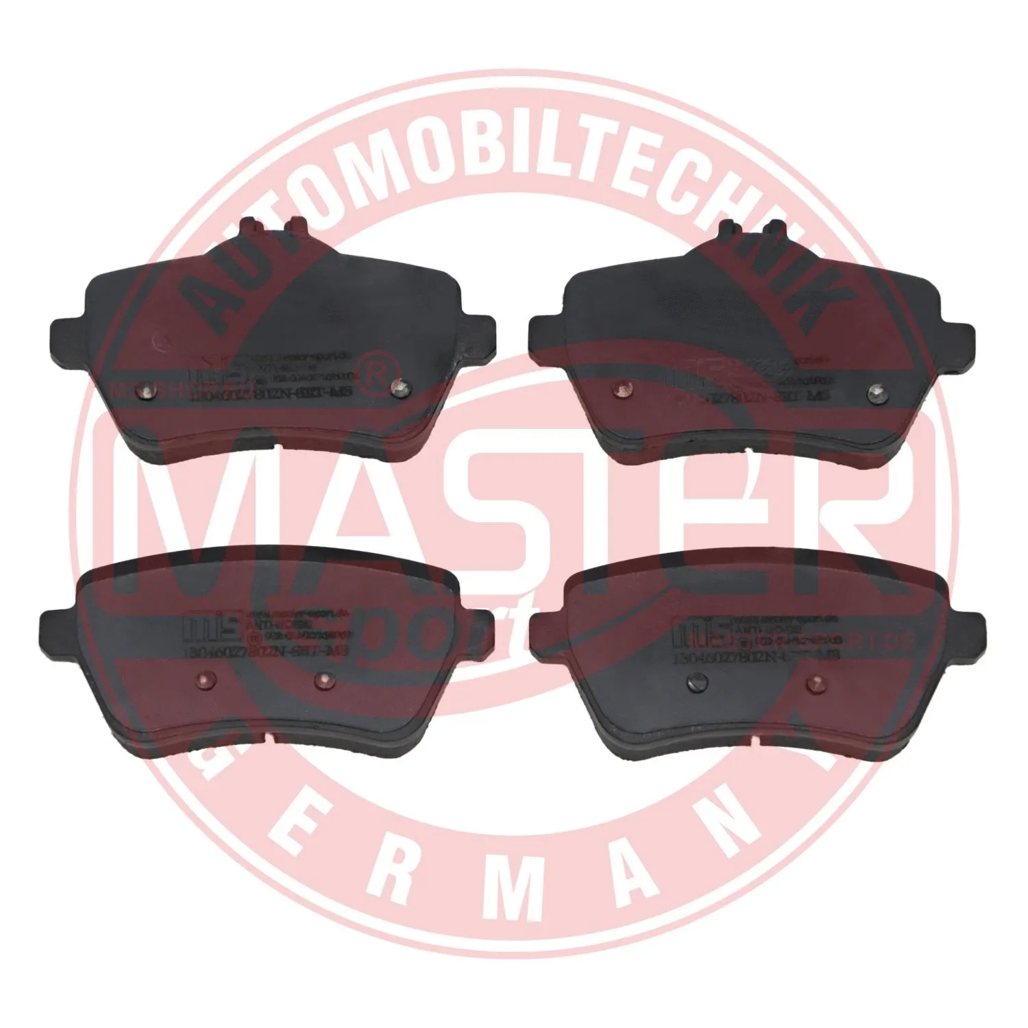 Brake Pad Set, disc brake (13046027802N-SET-MS)