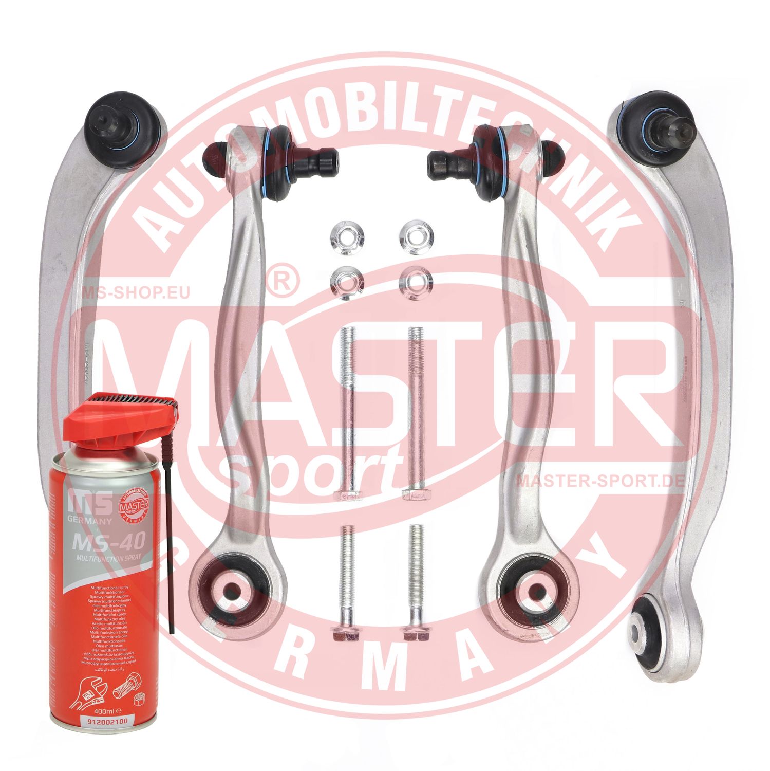 Control/Trailing Arm Kit, wheel suspension (37214-KIT-MSP)