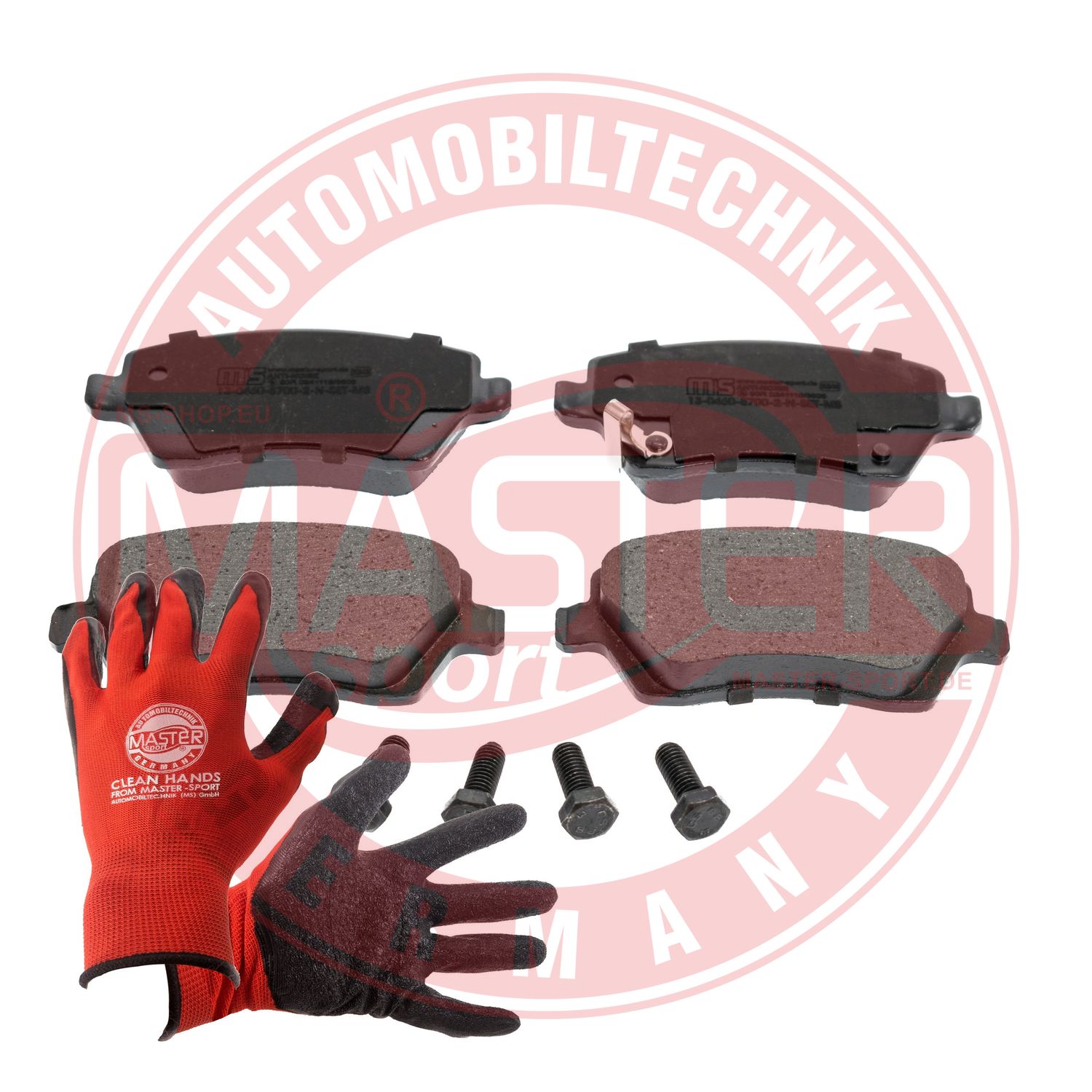 Brake Pad Set, disc brake (13046057002N-SET-MSP)