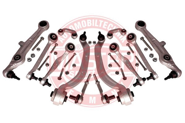 Control/Trailing Arm Kit, wheel suspension (36852-KIT-MS)