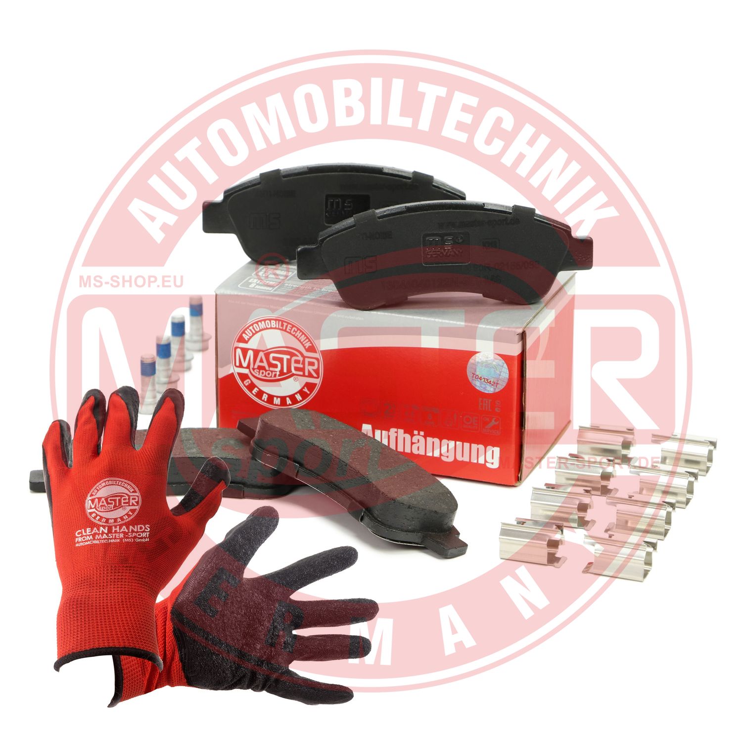 Brake Pad Set, disc brake (13046048122N-SET-MSP)